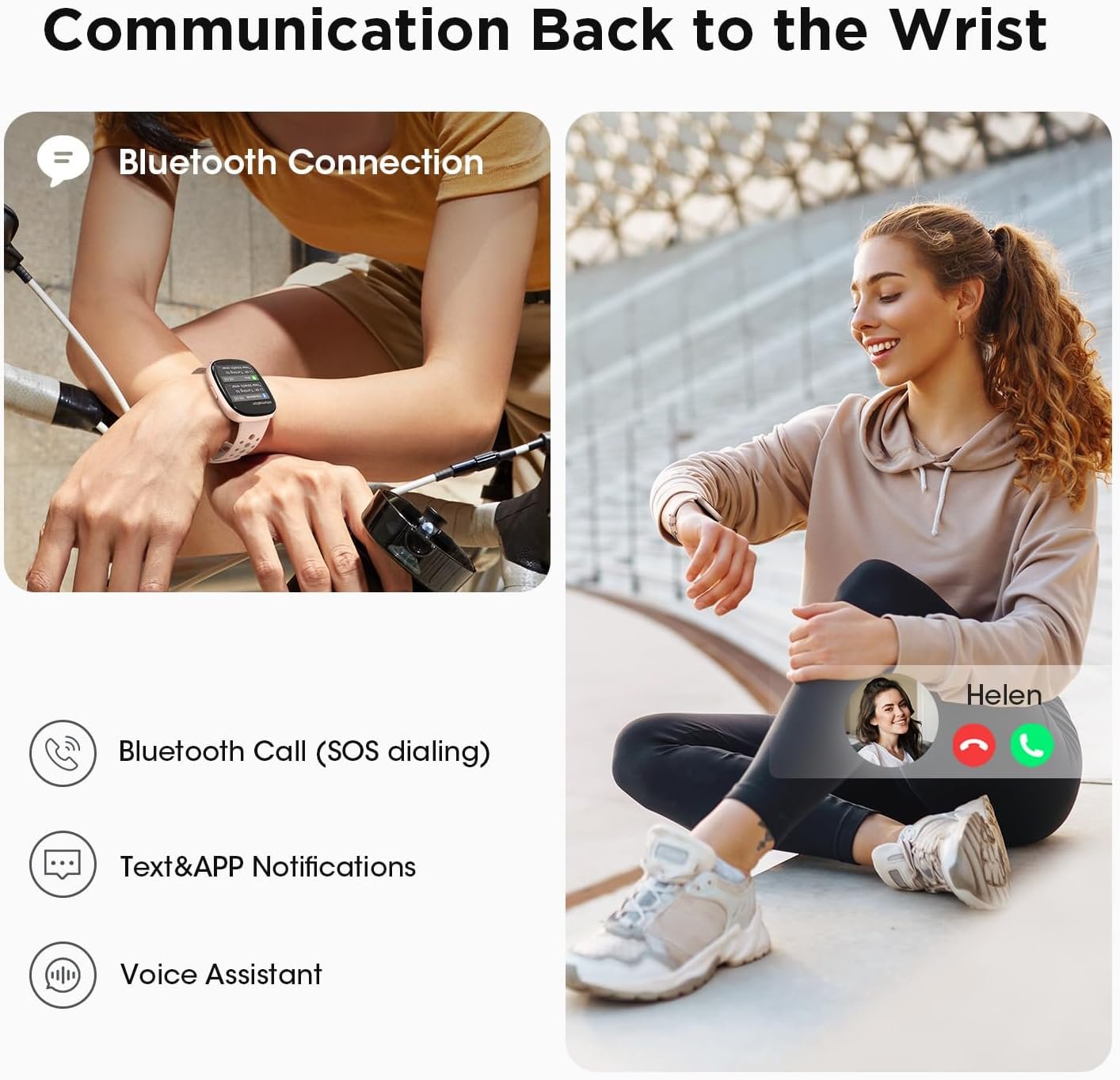 Smart Watches for Women Fitness Gifts: Fitness Tracker with Make/Recive Call Heart Rate SpO2 Sleep Monitor 120 Sport Mode 5ATM Smartwatch for iPhone Android Phones Christmas Birthday Gifts for Women - Image 6