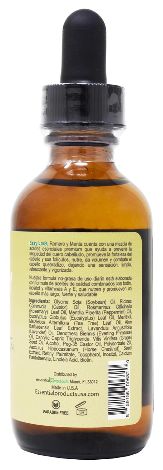 Rosemary Mint Scalp & Hair Strengthening Oil for All Hair Types, 2 Ounce - Image 8
