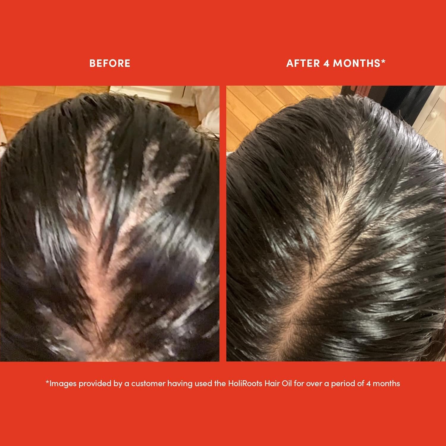 Fable and Mane Hair Oil - HoliRoots Strengthening Serum for Damaged, Frizzy Hair with Ashwagandha, Castor Oil & Scalp Treatment - 1.8FL oz - Image 10