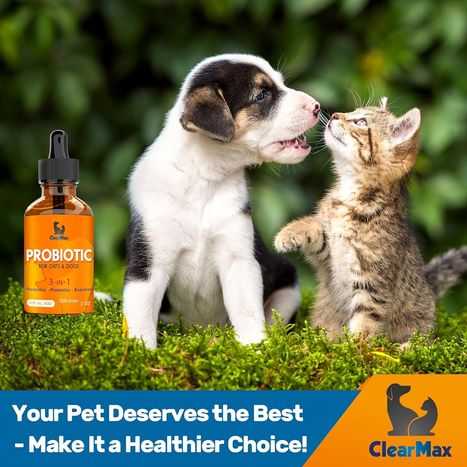 Probiotics for Dogs ◆ Cat Probiotic ◆ Great Dog Probiotics and Digestive Enzymes for Pet ◆ Dog Digestive Enzymes & Pure Prebiotic ◆ Canine Probiotic ◆ Probiotics for Cats ◆ Puppy Probiotic - Image 9