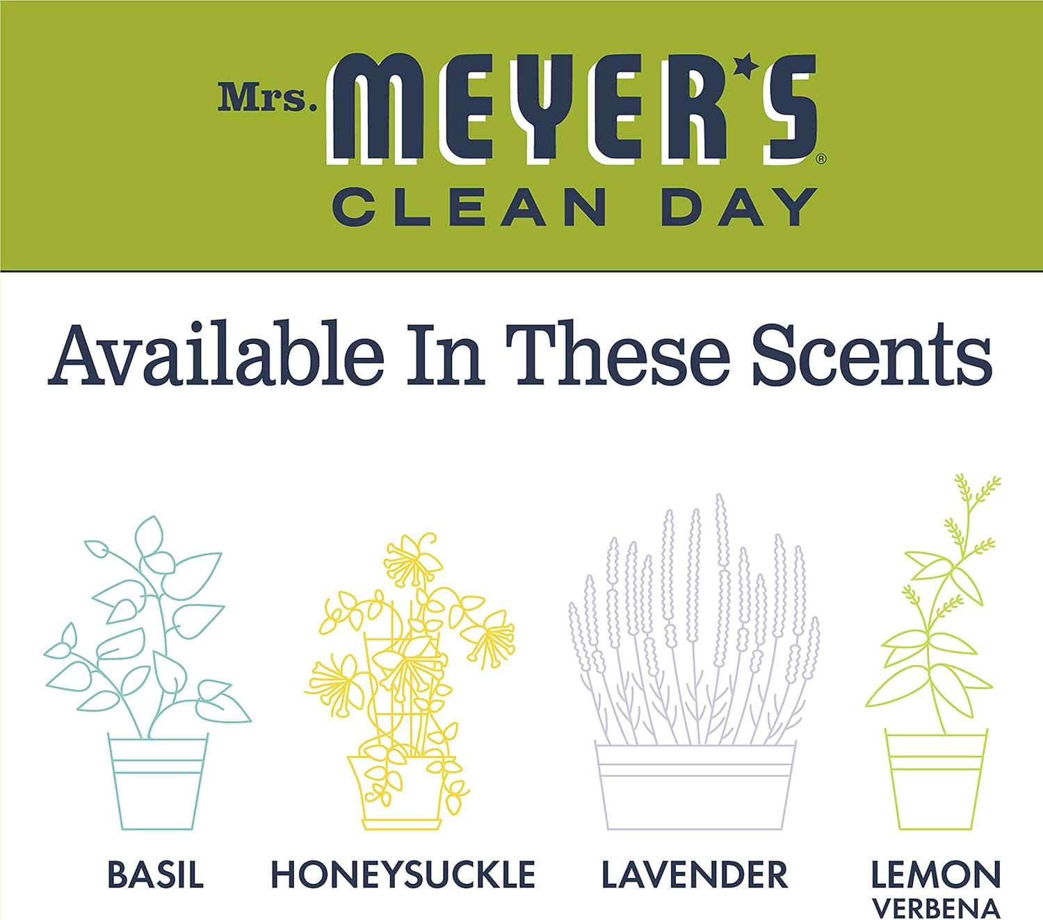 MRS. MEYER'S CLEAN DAY Multi-Surface Cleaner Concentrate, Use to Clean Floors, Tile, Counters, Lemon Verbena, 32 fl. oz (Pack of 2) - Image 6