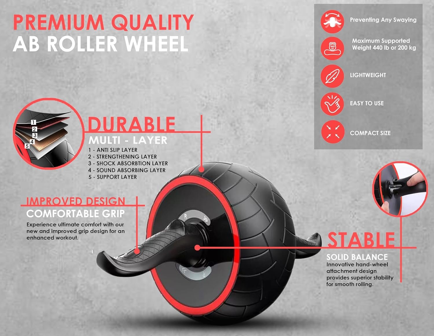 Abdominal roller - Image 4