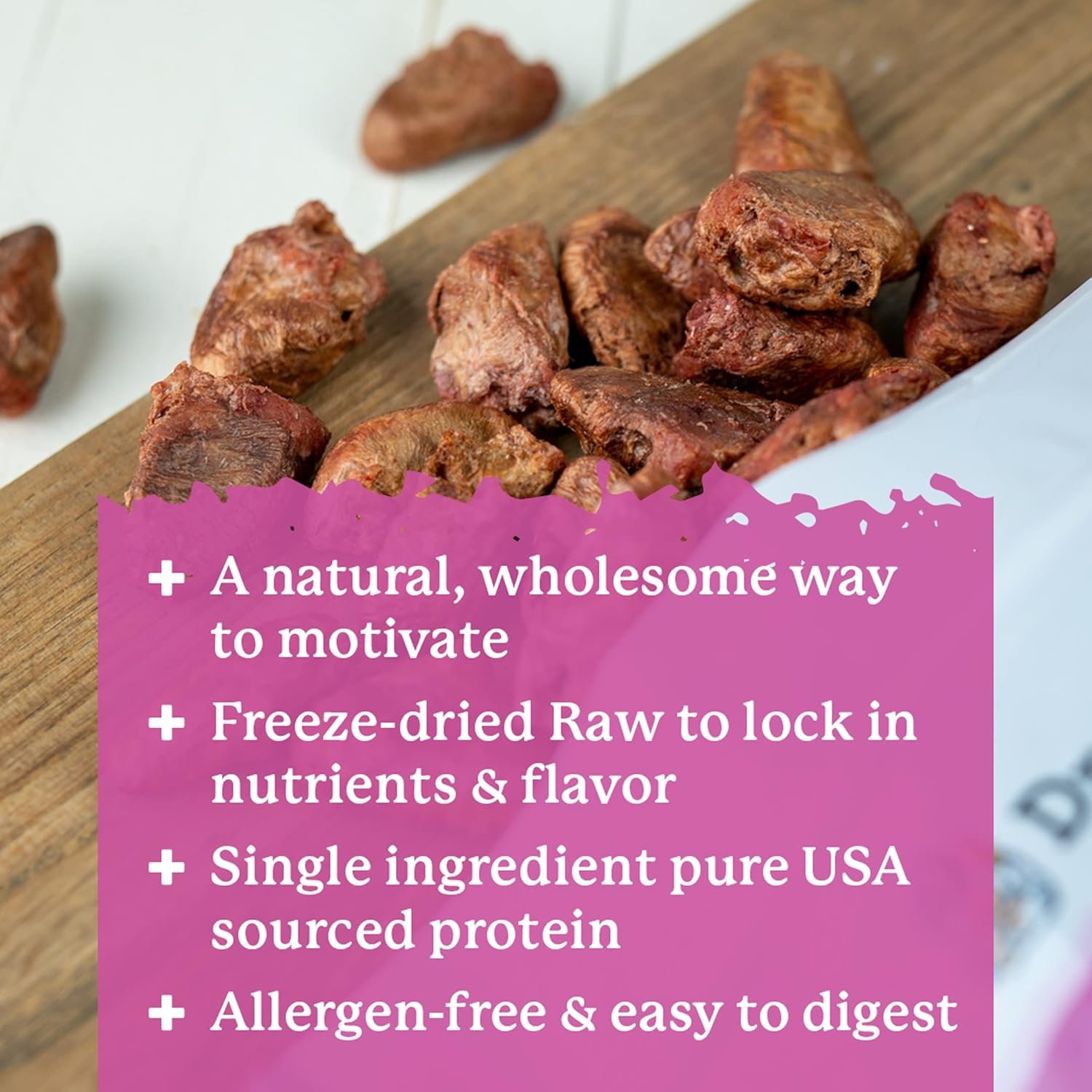 Dr. Harvey's Chicken Hearts Freeze Dried Training Cat Treats with Real Chicken Hearts for Cats, 7 Ounces - Image 5