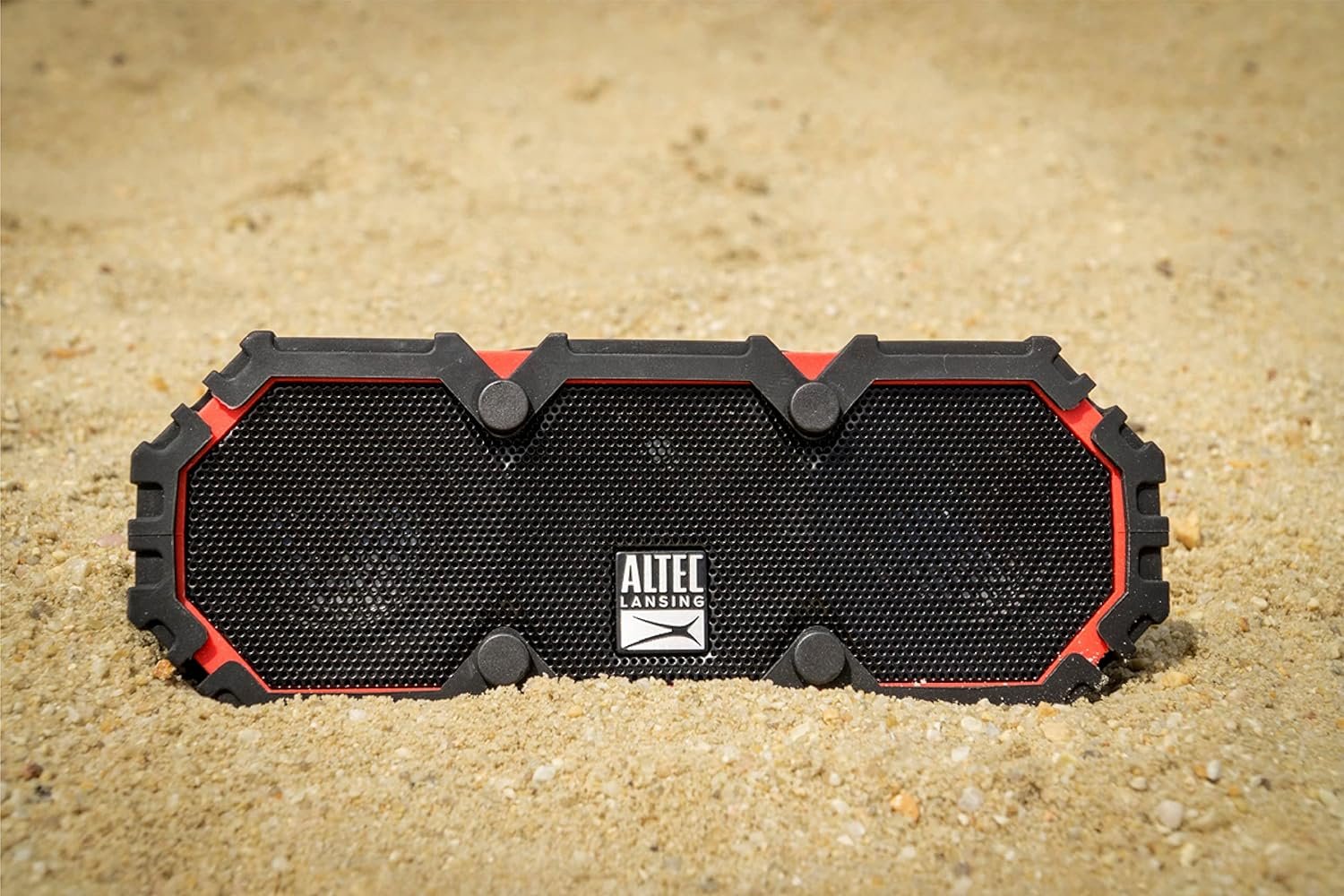 Altec Lansing LifeJacket 2 - Waterproof Bluetooth Speaker, Floating Portable Speaker for Travel & Outdoor Use, Deep Bass & Loud Sound, 30 Hour Playtime - Image 3