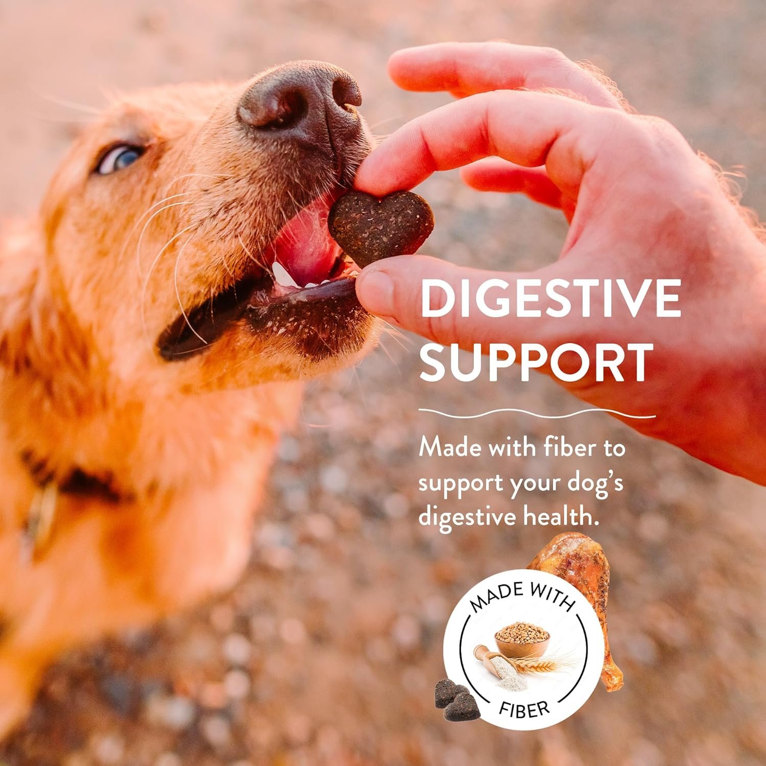 Shameless Pets Soft-Baked Dog Treats, Duck Duck Beet - Natural & Healthy Dog Chews for Digestive Support with Fiber - Dog Biscuits Baked & Made in USA, Free from Grain, Corn & Soy - 1-Pack - Image 5