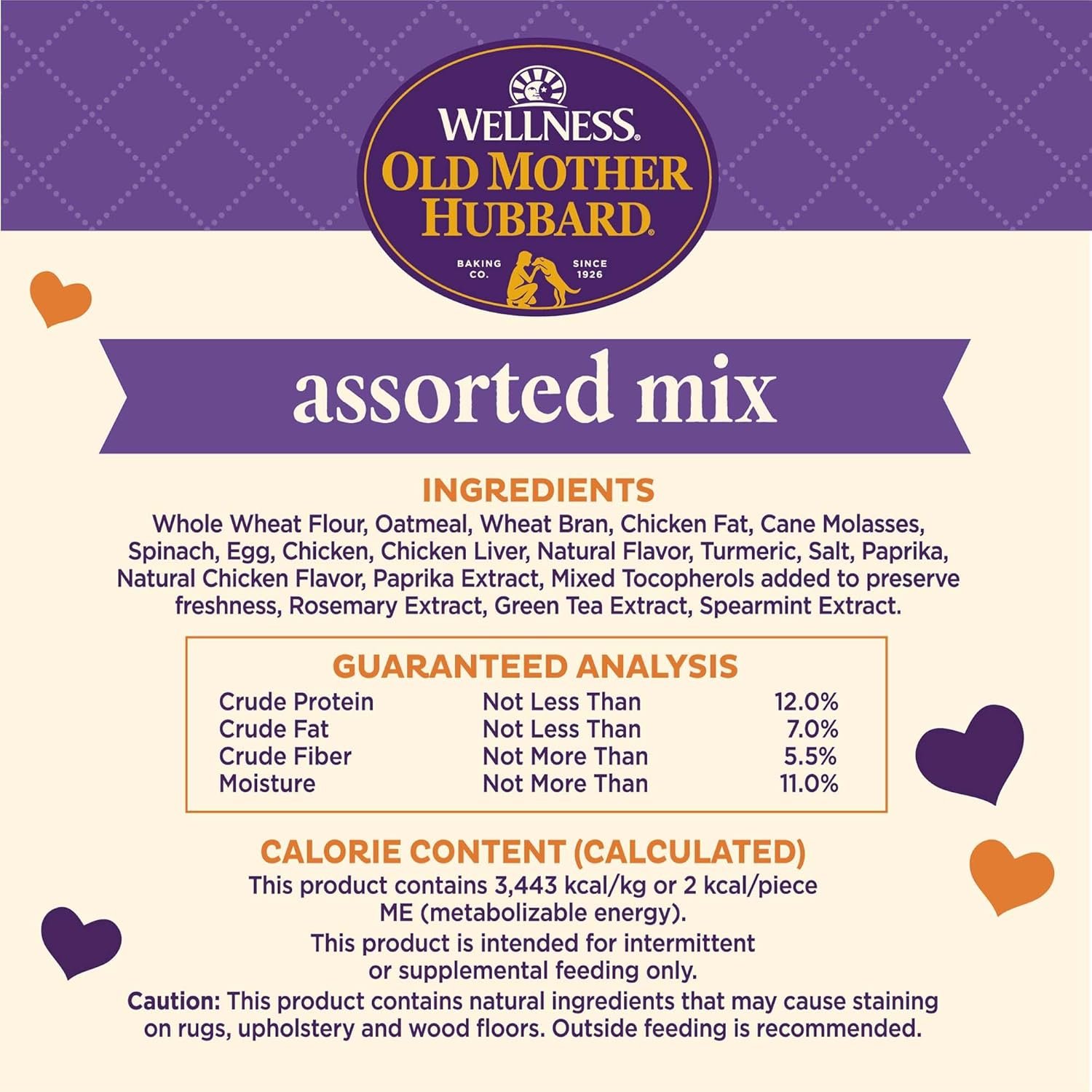 Wellness Old Mother Hubbard Training Bitz Assorted Mix Natural Oven-Baked Biscuits Dog Treats, 8 Ounce Bag - Image 7