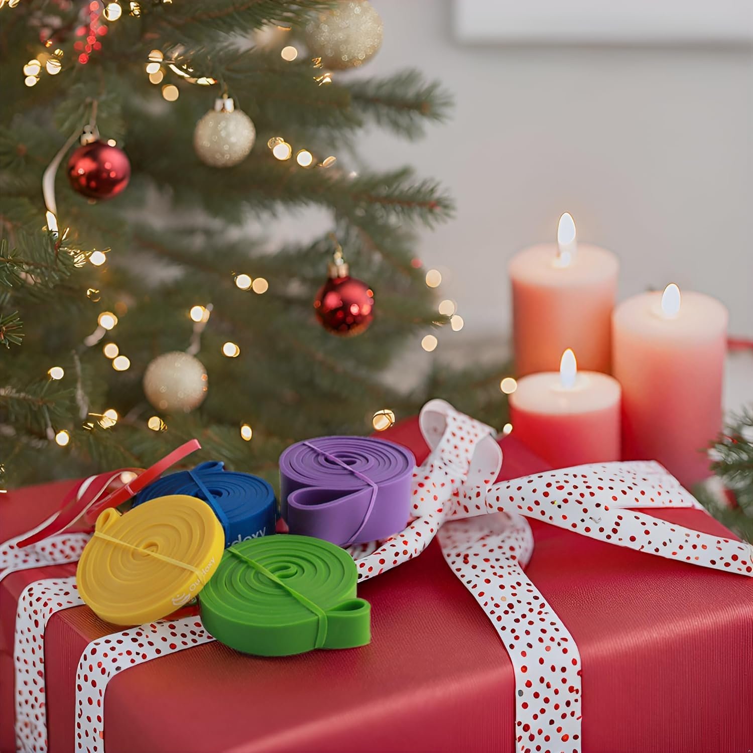 Resistance Bands, Pull Up Assistance Bands Set of 4, Exercise Bands for Men & Women, Heavy Duty Stretch Exercise Bands, Resistance Bands for Working Out, Muscle Training - Image 3