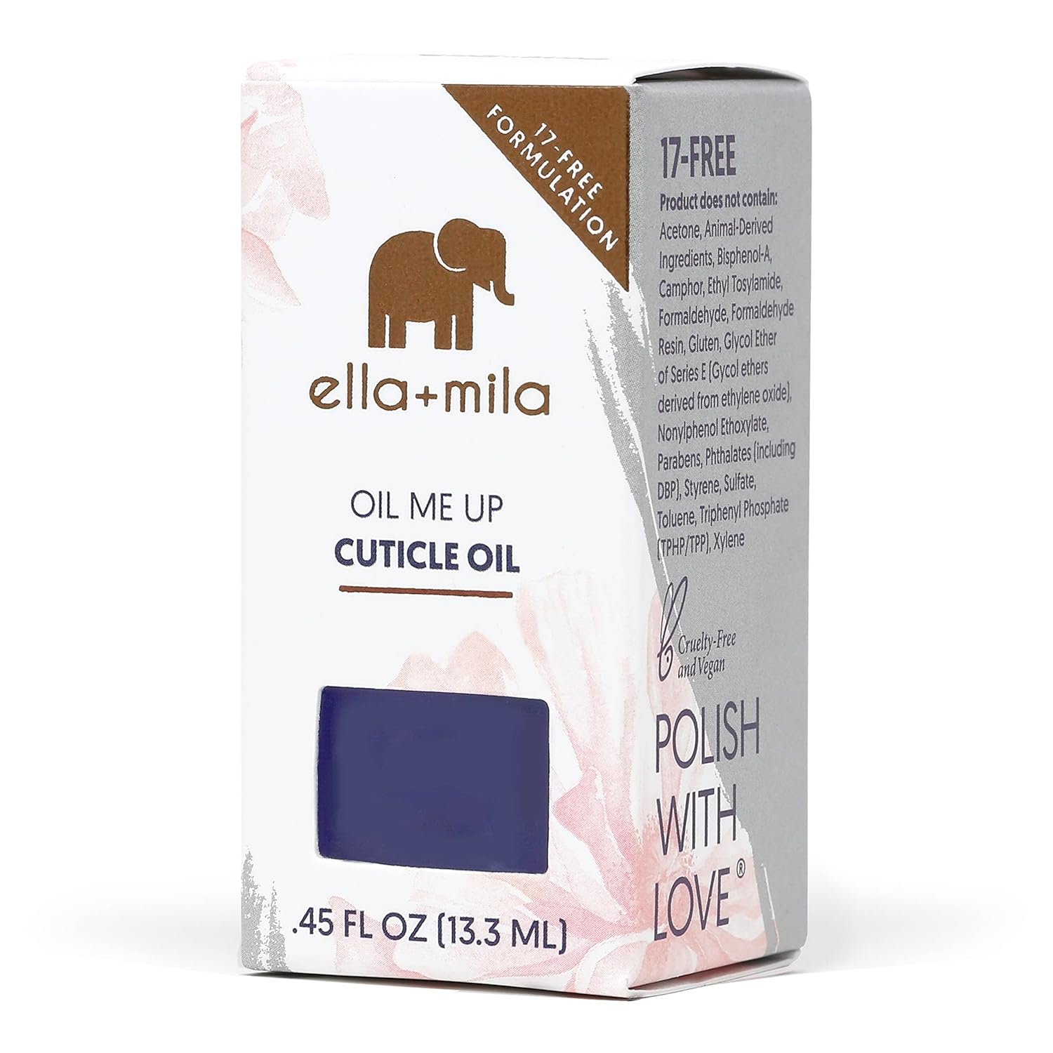 ella+mila Premium Cuticle Oil - Long-Lasting Nail Care & Nail Growth Treatment for Weak, Thin & Damaged Nails - Enhanced with Lavender Oil & Vitamin E (Oil Me Up - 0.45 fl oz) - Image 3