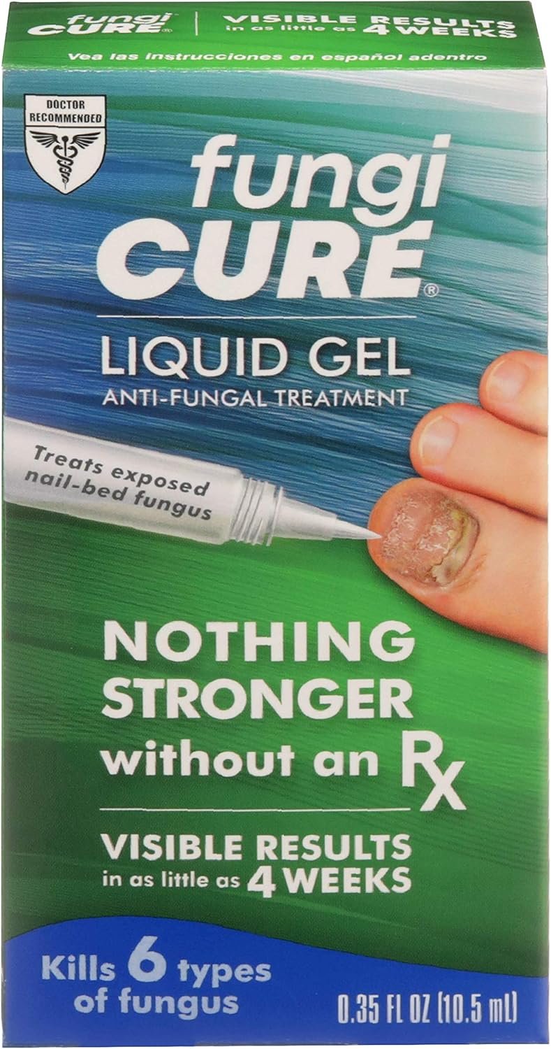 FUNGICURE Anti-Fungal Liquid Gel - Maximum Strength - Kills Exposed Nail-Bed Fungus, Ringworm, Athlete’s Foot - 0.35 fl oz - Image 2