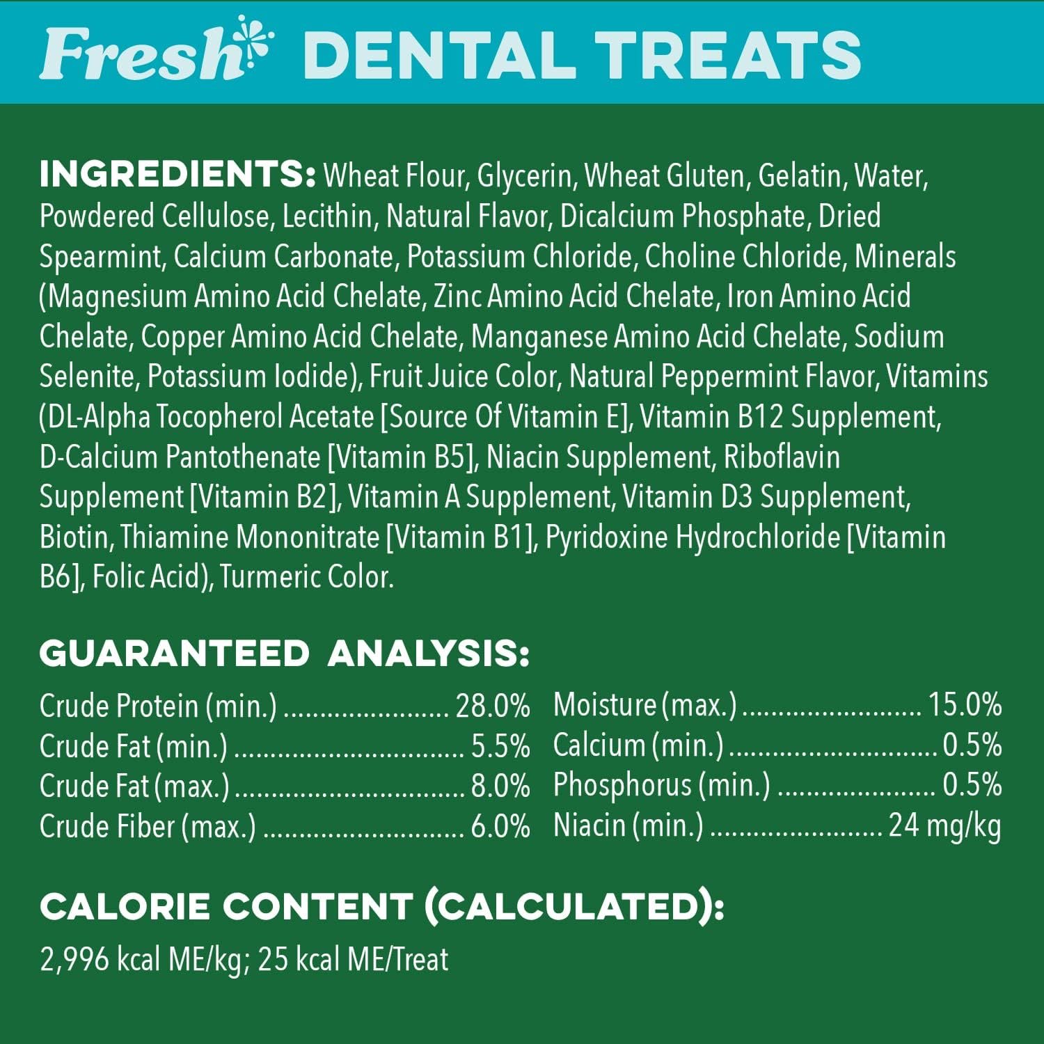 GREENIES TEENIE Natural Dog Dental Care Chews Oral Health Dog Treats 3-Flavor Variety Pack, (3) 12 oz. Pouches, 129 Total Treats - Image 9
