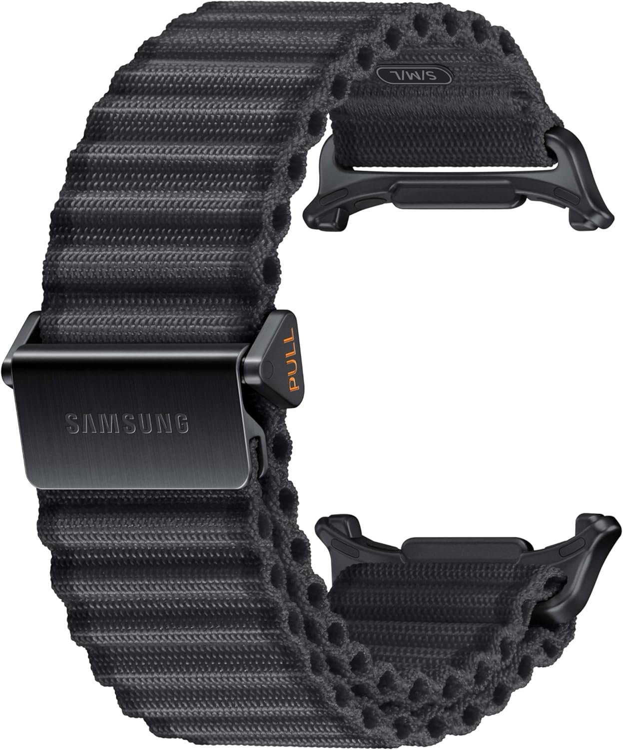 SAMSUNG Galaxy Watch Ultra Trail Band, Smartwatch Replacement Strap for Men and Women, One Click Attachment, ET-SVL70MBEGUJ, Dark Gray - Image 2