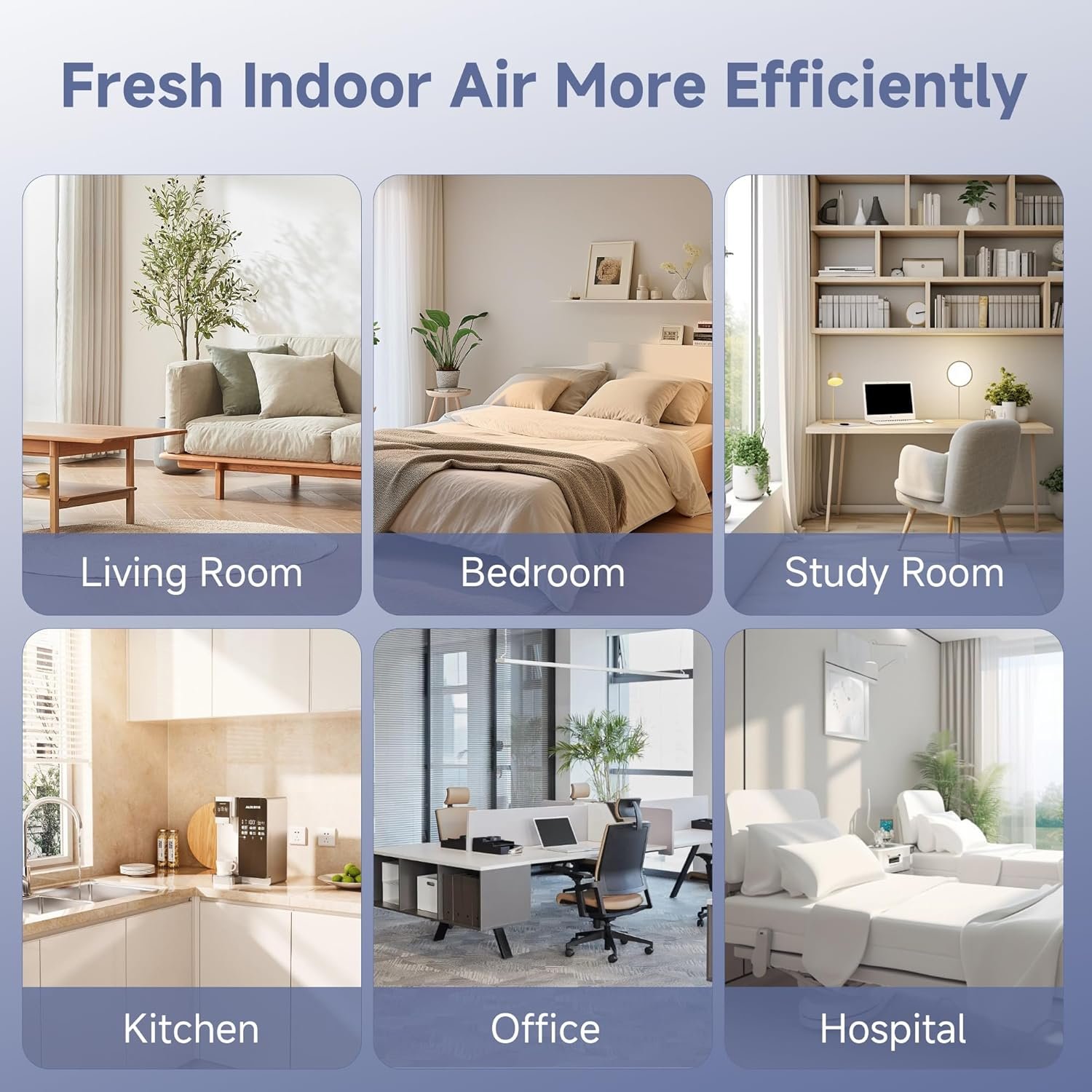 4 Packs H7126 Replacement Filter Compatible with GoveeLife H7126 Mini Air Cleaner Purifier, 4pcs H13 True HEPA Filters and 8 pcs Aroma Pads Accessories - Image 10