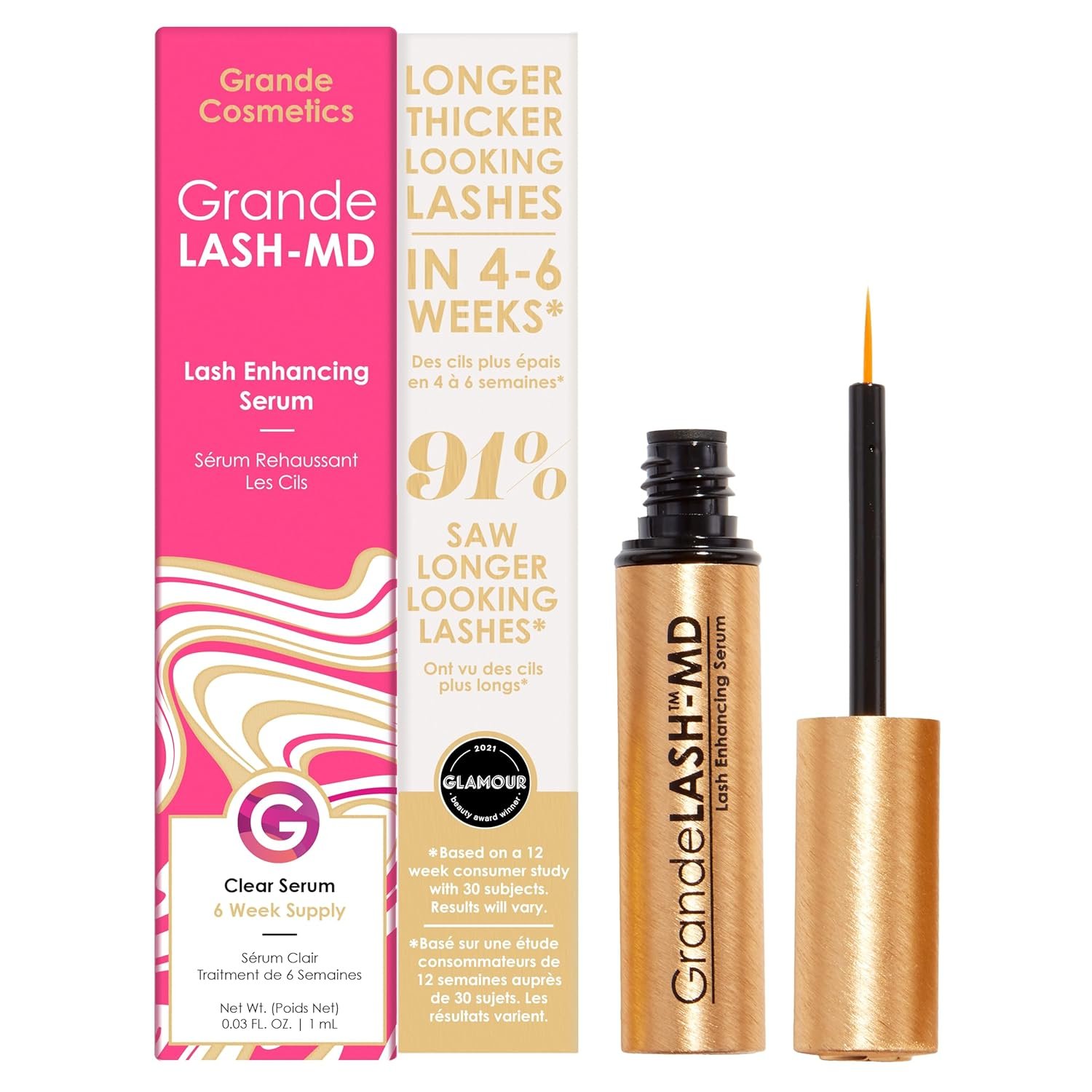 Grande Cosmetics GrandeLASH-MD Lash Enhancing Serum - Image 2