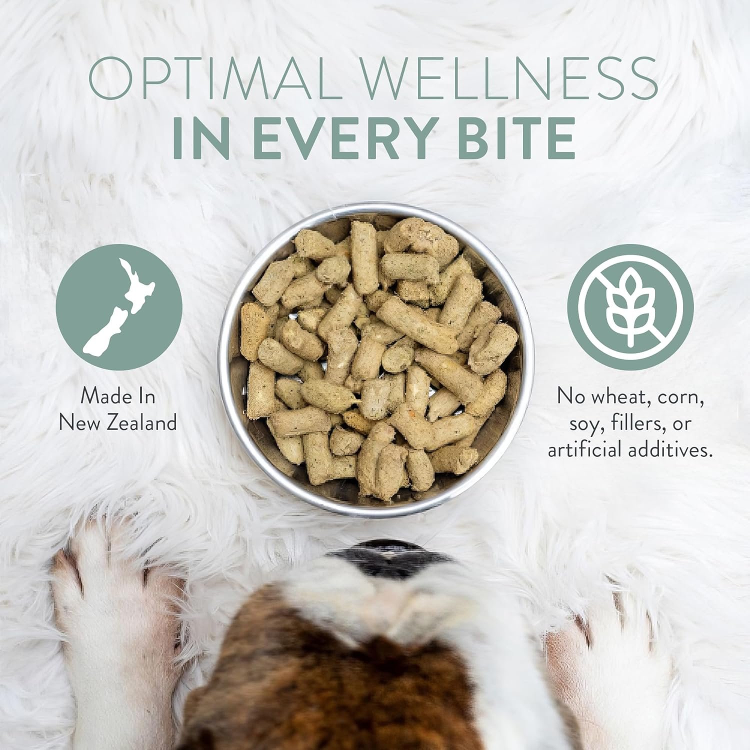 WOOF Lamb Freeze Dried Raw Dog Food, Mixer, or Topper, or Treat - High Protein, Natural, Limited Ingredient Recipe 9.9 oz - Image 6