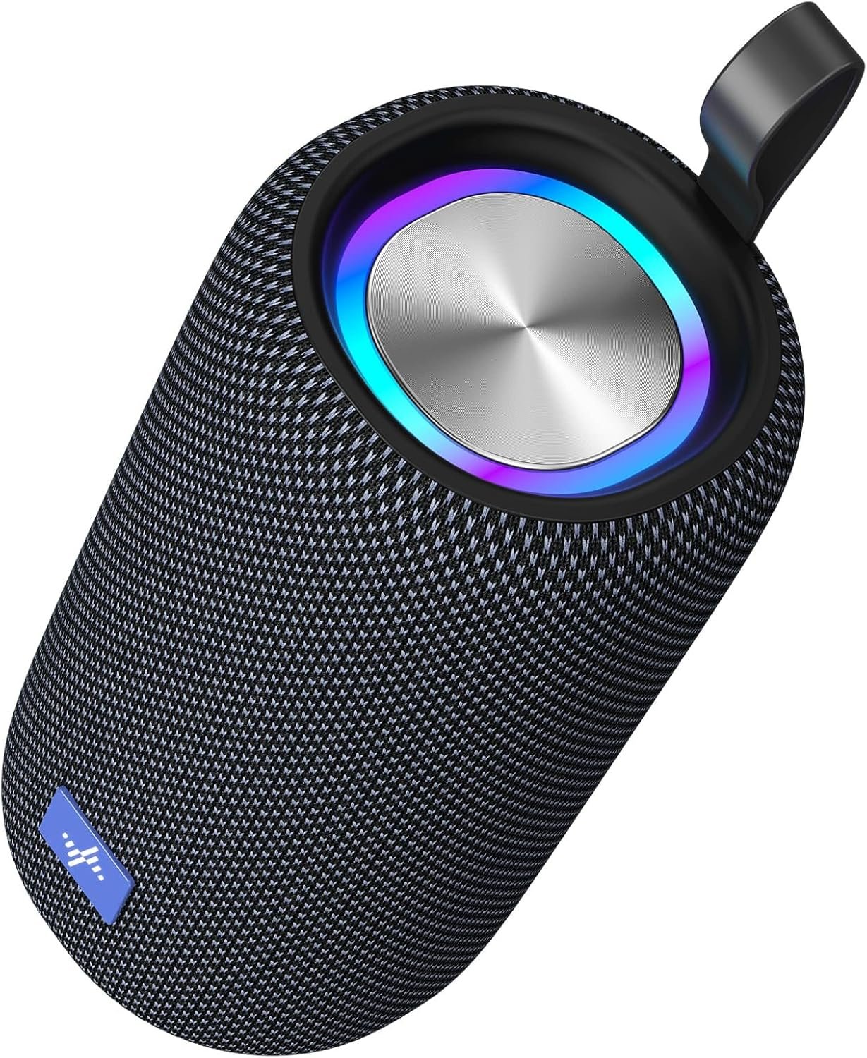 LENRUE Bluetooth Speaker, Wireless Portable Speaker with Crisp Sound, Dynamic Lights, IPX5 Waterproof, TWS Pairing, Type C Charge, Suitable for Indoors, Outdoors, Parties, Gifts - Image 2
