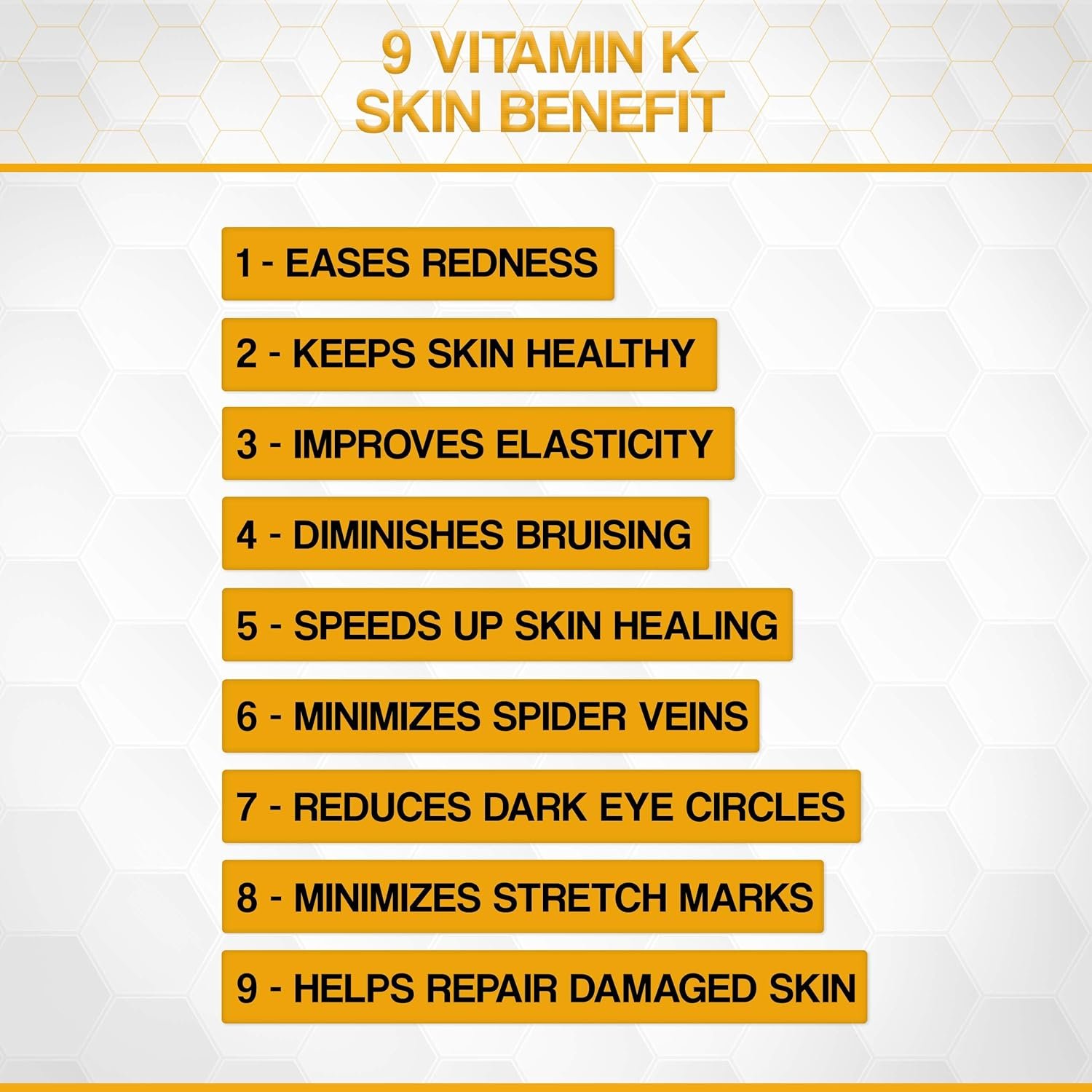 All in one, Complete - Night and Day/Eye and Face Serum with: Bee Venom, Retinol, Peptide Complex, Hyaluronic Acid, Vitamin C, and K for; Wrinkles, Fine lines, Skin firming, Dark circle, & Puffiness - Image 7