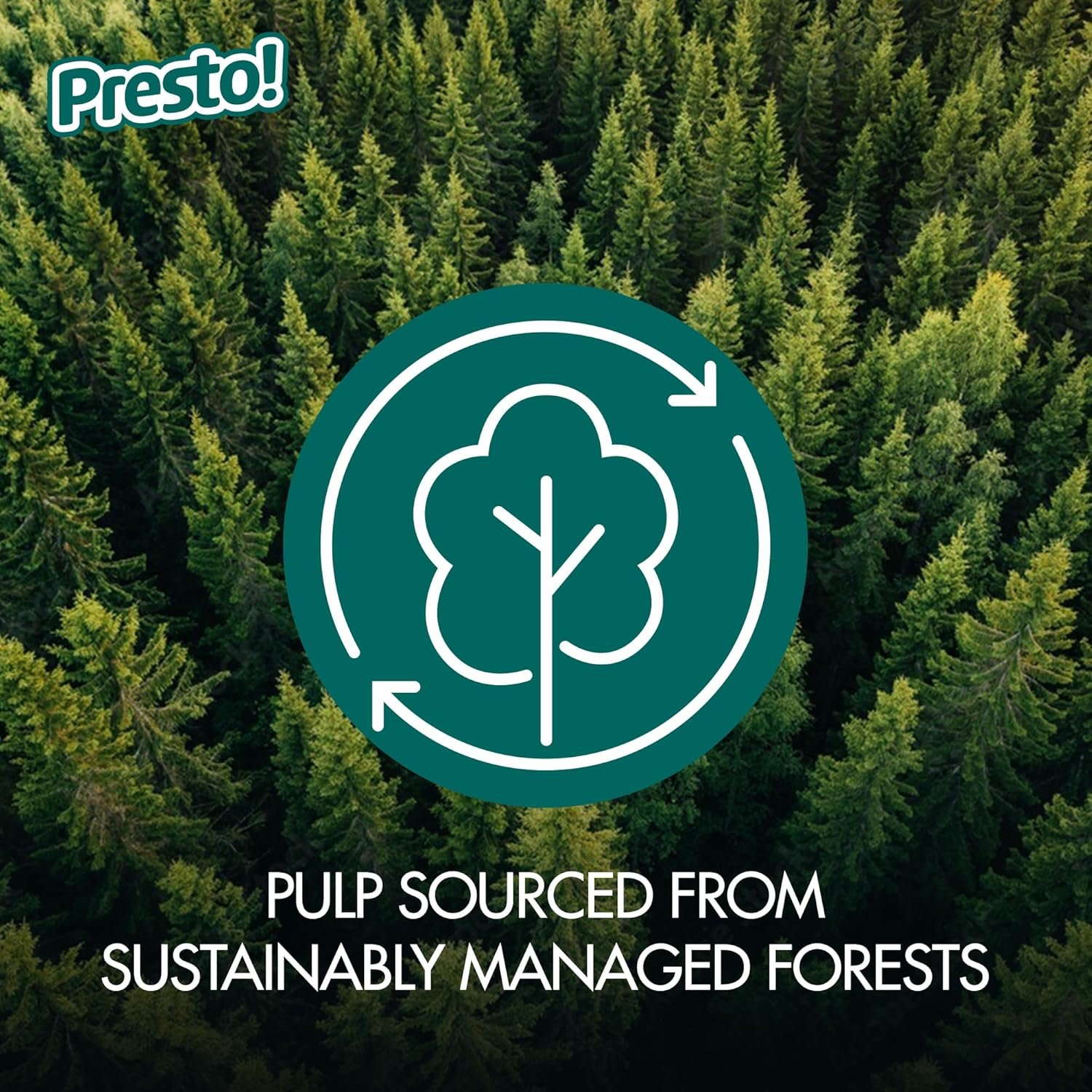 Amazon Brand - Presto! Flex-a-Size Paper Towels, 158 Sheet Huge Roll, 12 Rolls (2 Packs of 6), Equivalent to 38 Regular Rolls, White - Image 7