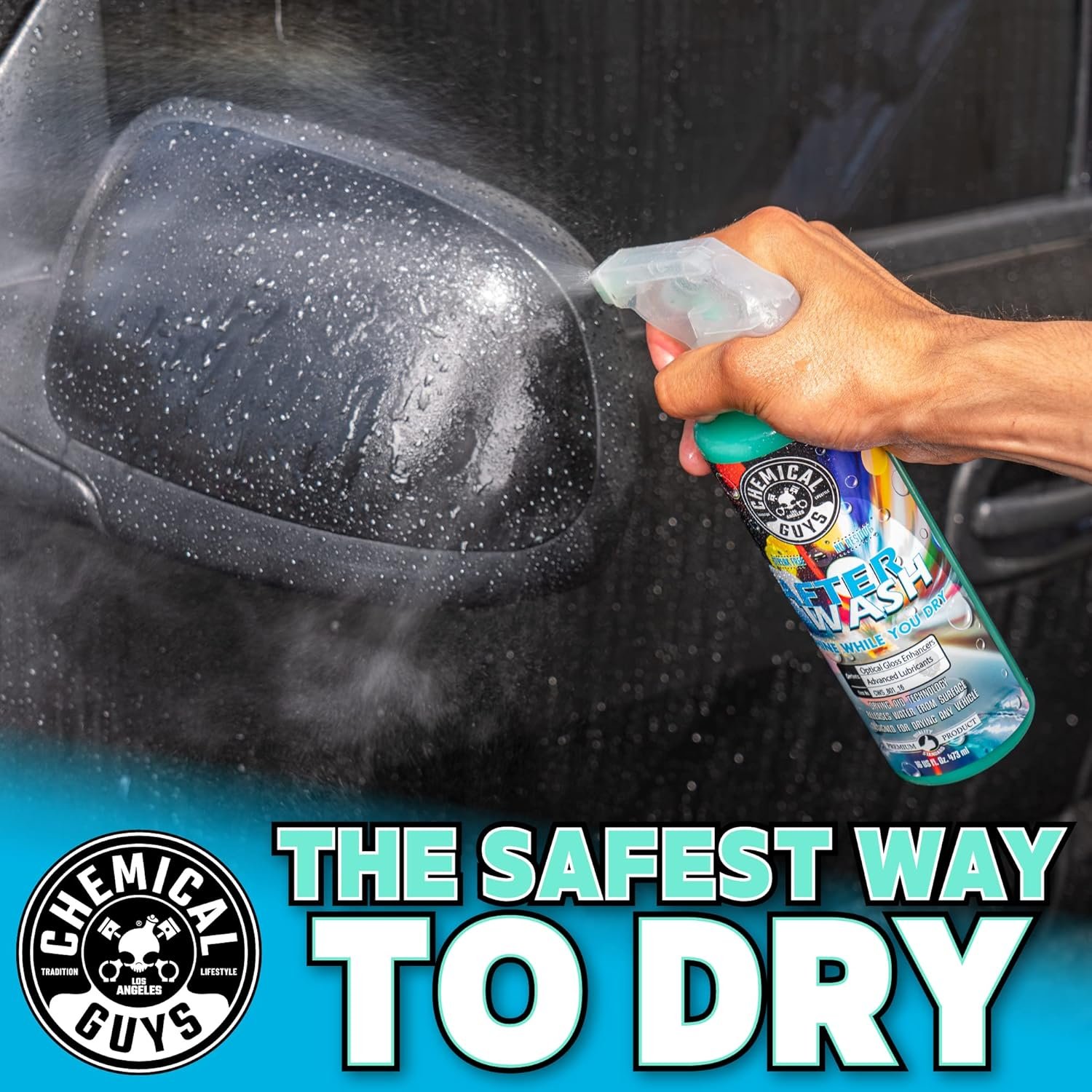Chemical Guys CWS_801_16 After Wash Sprayable Gloss Boosting Car Wash Drying Aid (Helps Reduce Water Spots), 16 fl. Oz - Image 11