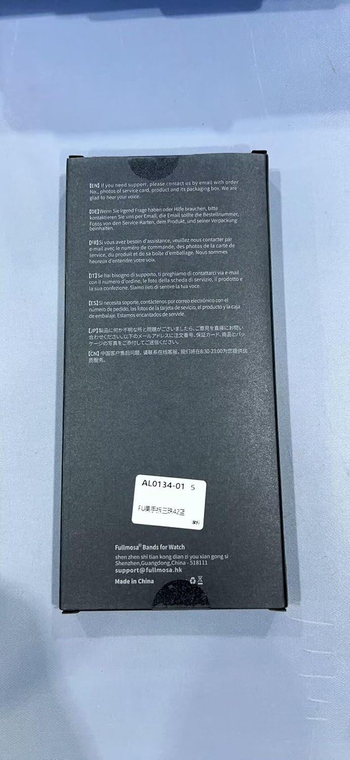 Fullmosa Compatible Apple Watch Bands 49mm 45mm 46mm 44mm 42mm 41mm 40mm 38mm, Metal iWatch Band with Case for Apple Watch Ultra Series 10 9 8 7 6 5 4 3 2 1 SE, 42mm 44mm 45mm Black - Image 9