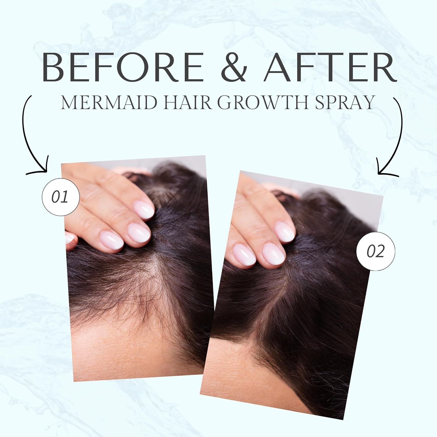 Mermaid Hair Growth and Repair, Stimulate Hair Growth, Repair Damage, Soothes Scalp, Rosemary Oil, 4oz Bottle, Non-Toxic, Cruelty-Free - Image 5