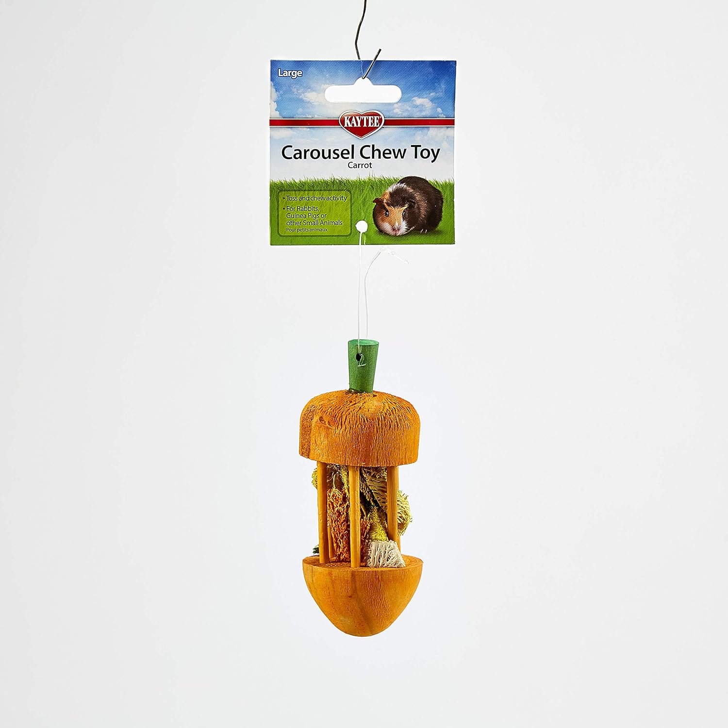 Kaytee Carousel Chew Toy Carrot Large - Image 4