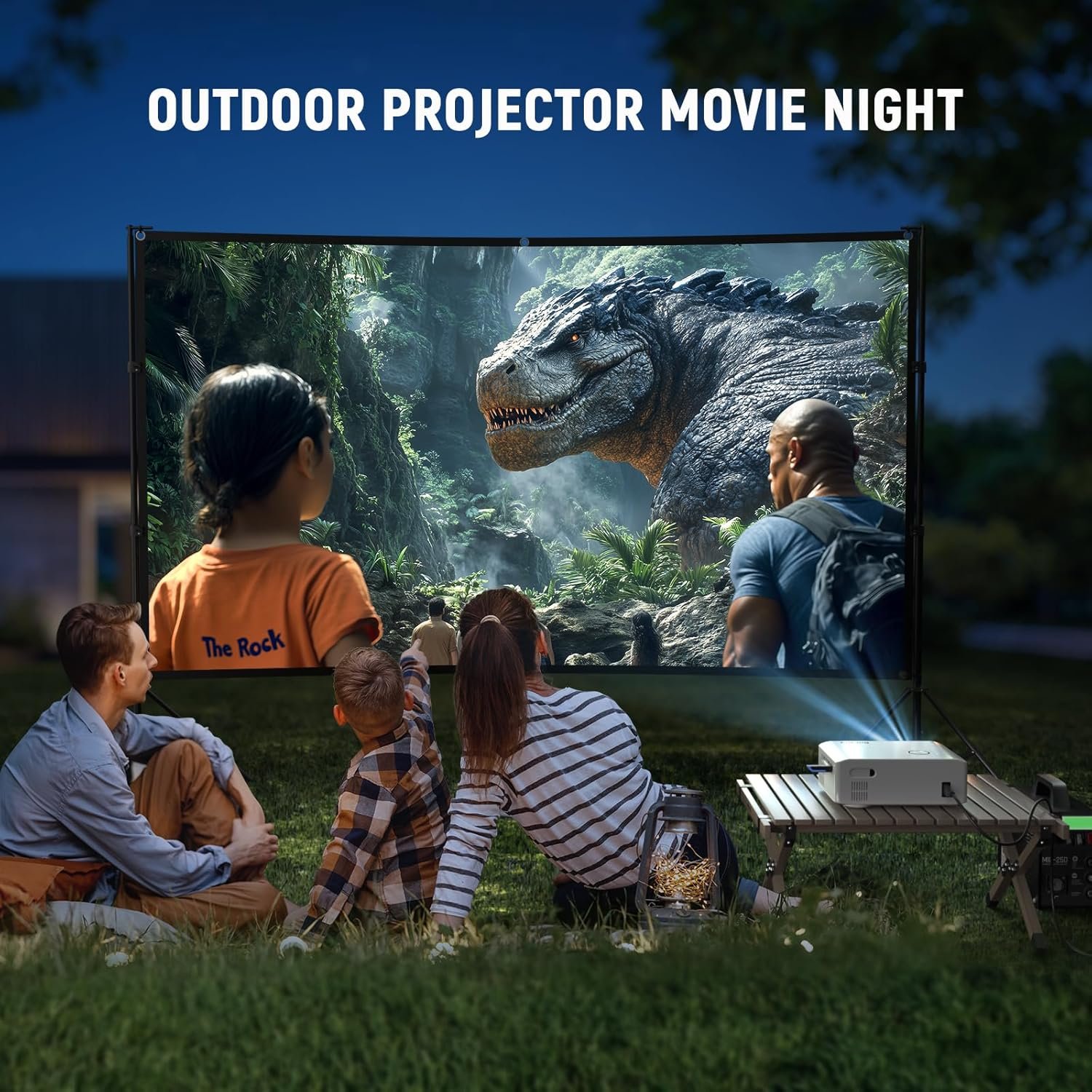 AuKing Projector, 2024 Upgraded Auto-focus Projector, Full HD 1080P Home Theater Video Projector, Compatible with HDMI/USB/AV/Smartphone/TV Box/Laptop - Image 8