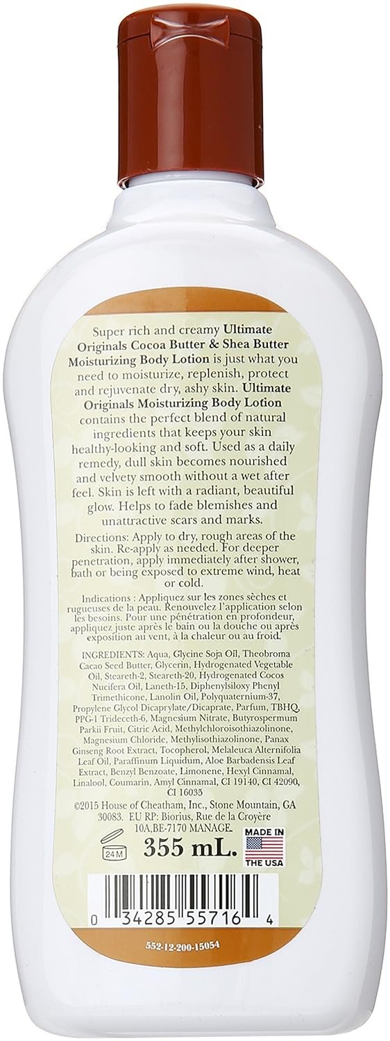 Africa's Best Cocoa Butter and Shea Body Lotion, 12 Ounce - Image 3