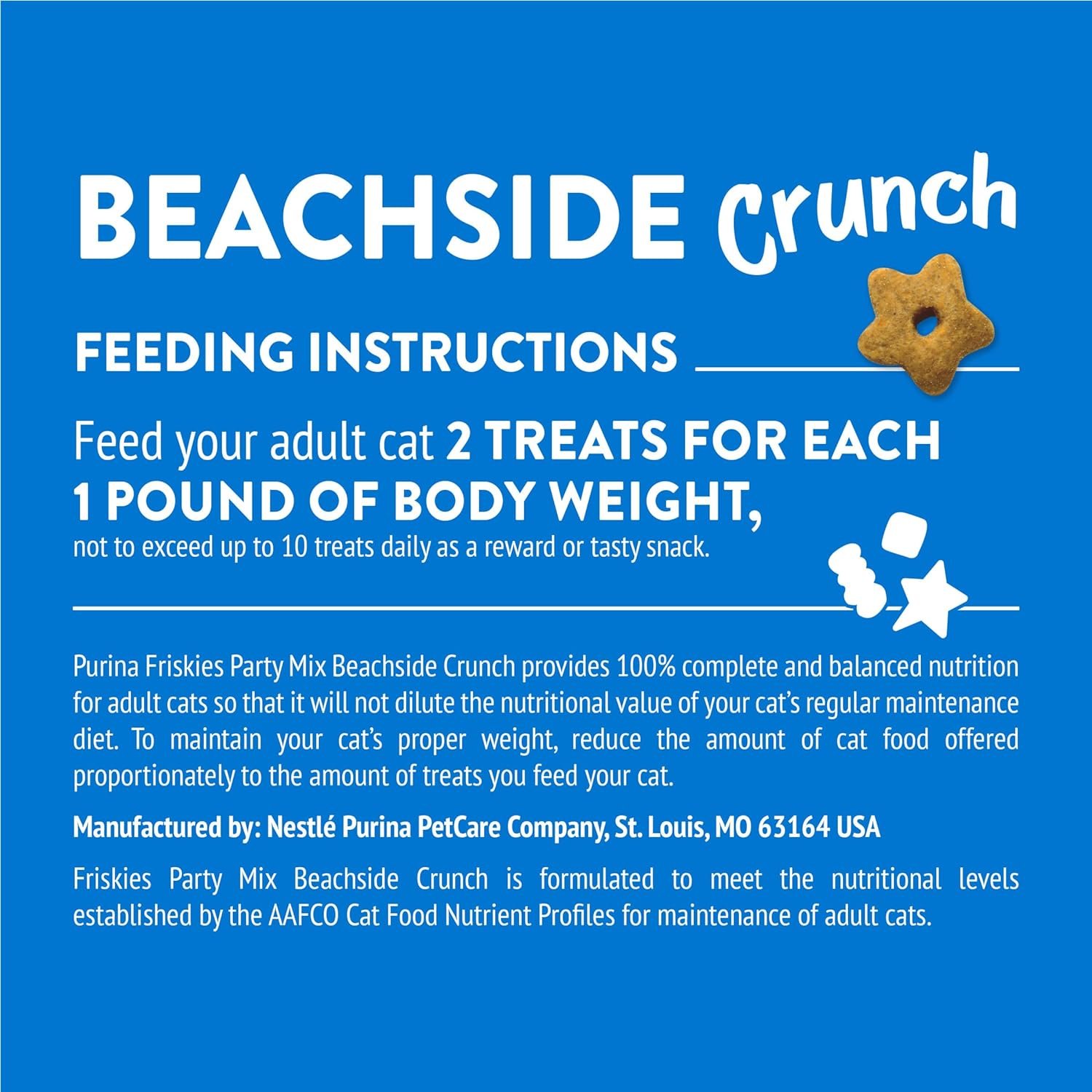 Purina Friskies Cat Treats, Party Mix Beachside Crunch - 20 oz. Pouch - Image 10