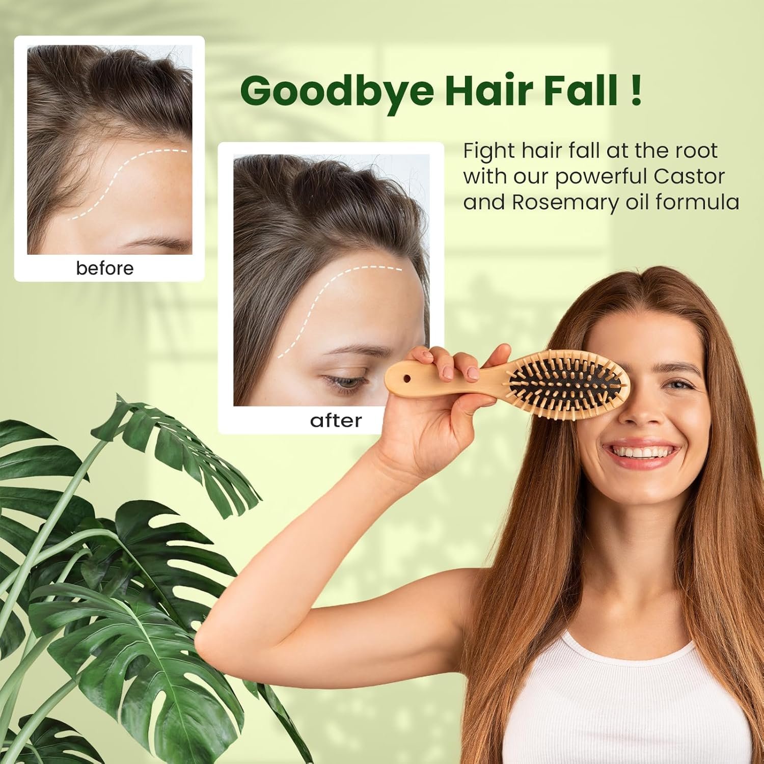 Natural Riches Castor Oil with Rosemary Oil, 8 fl oz, For Stronger, Fuller and Thicker Hair Growth Handcraft Blends Organic Castor Oil with Rosemary Oil Premium Grade hair treatment. - Image 6