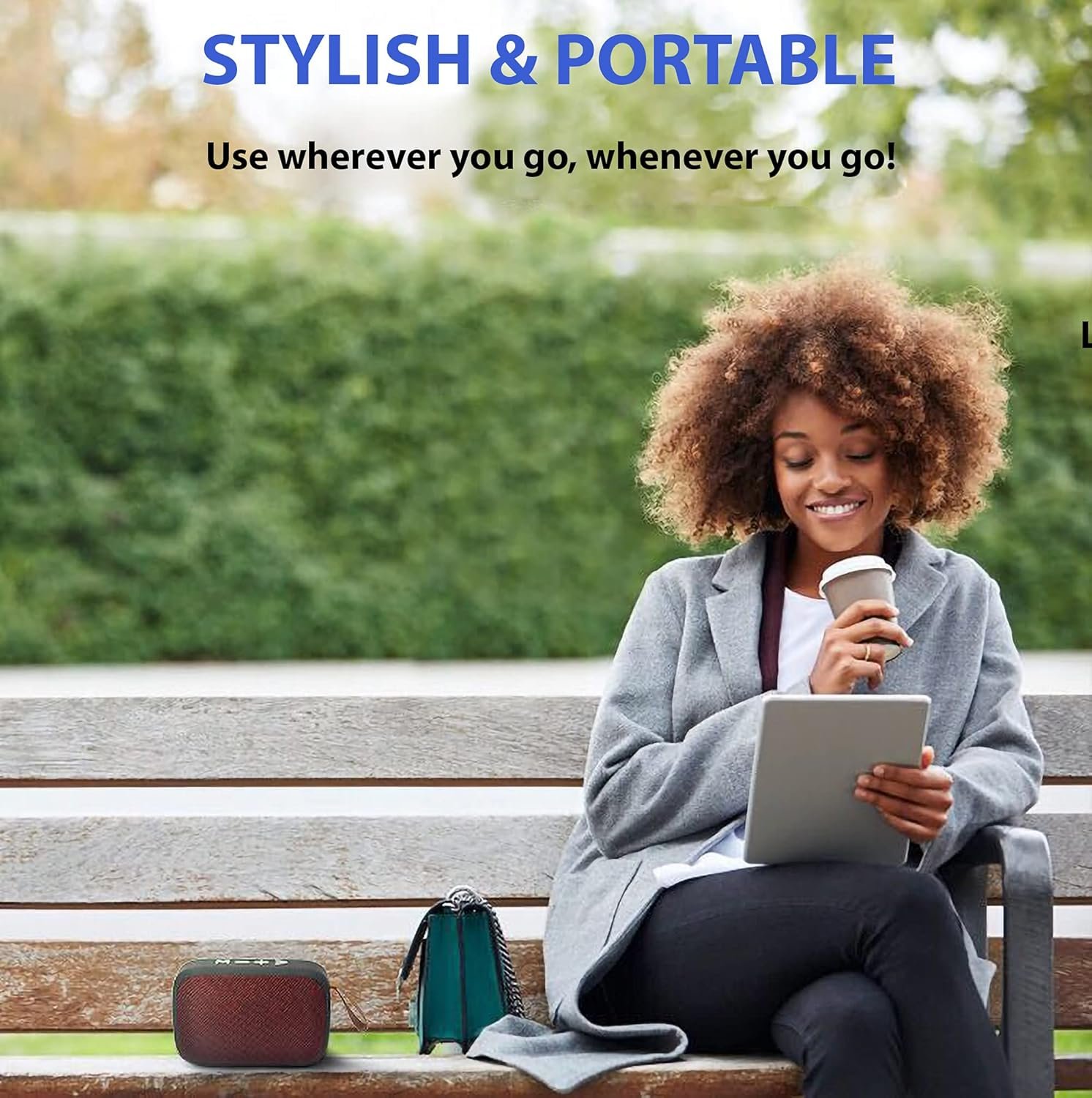 Speaker Compatible with Your JBL Micro Fabric Design 3W Playtime 6H Indoor, Outdoor Travel (Green) - Image 3