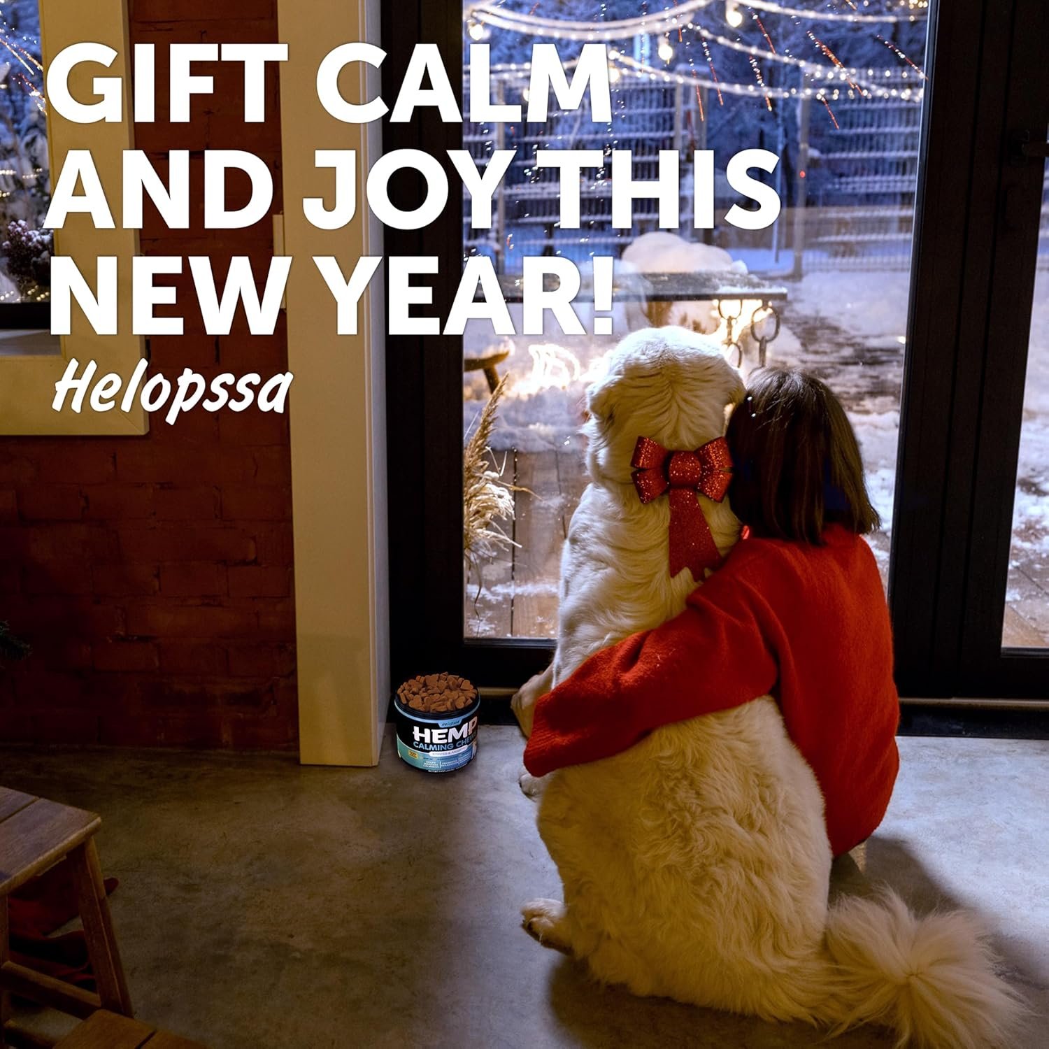 Hemp Calming Chews for Dogs with Anxiety and Stress - Dog Calming Treats - Dog Anxiety Relief - Storms, Barking, Separation - Valerian - Hemp Oil - Calming Treats for Dogs - Made in USA - 120 Chews - Image 3