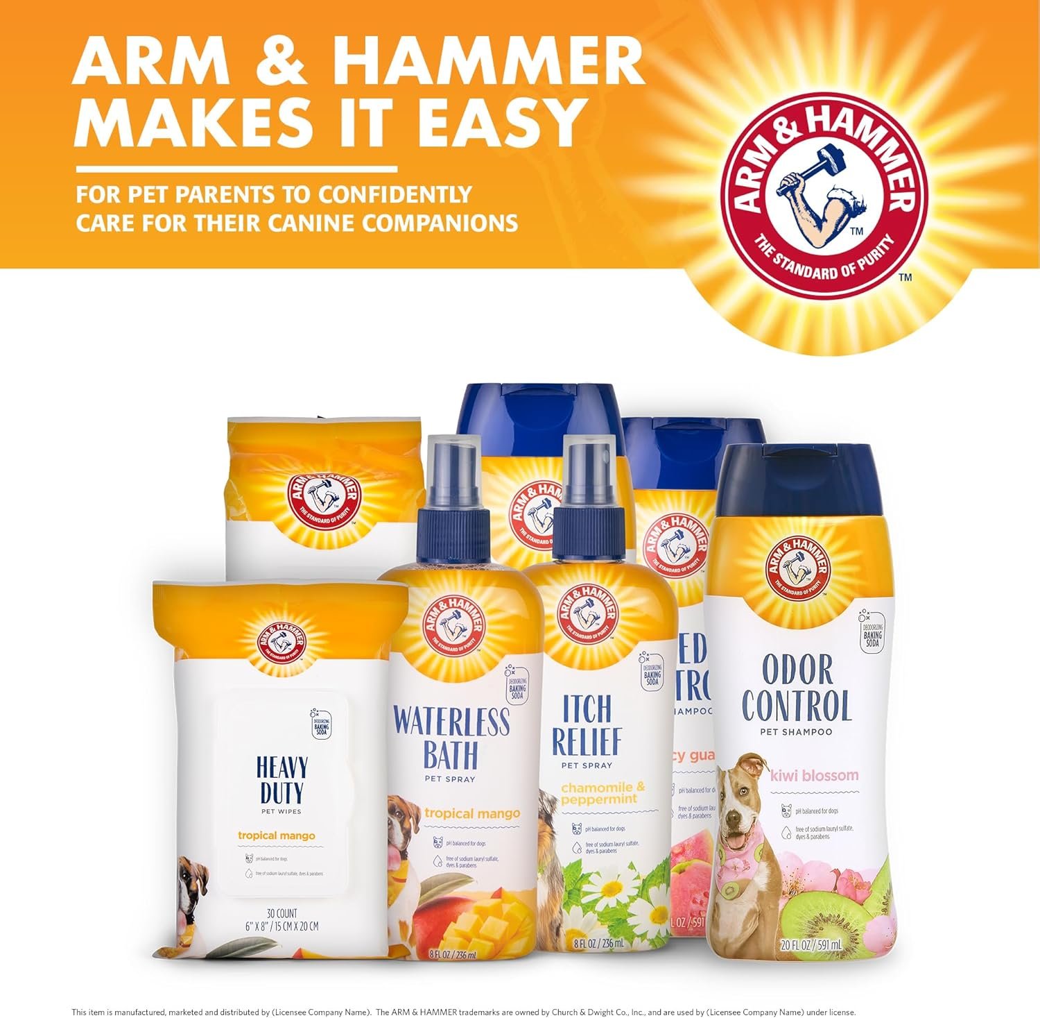 Arm & Hammer for Pets Itch Relief Spray for Dogs - Dog Itch Relief with Baking Soda Chamomile & Peppermint Scent - Professional Dog Skin Care Spray - Anti Itch Spray for Dog, Itchy Dog Skin Relief 8oz - Image 7