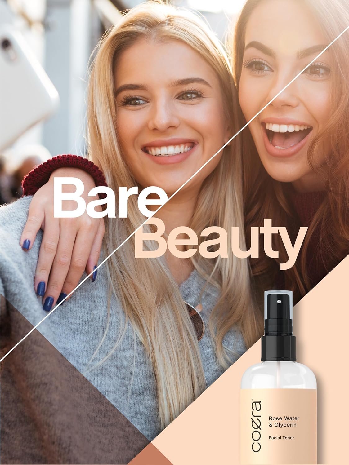 Coera Rose Water & Glycerin Spray for Face | 8 fl oz | Hydrating Facial Toner and Moisturizing Mist for Skin and Hair | Free of Parabens, SLS, & Preservatives | Packaging May Vary - Image 8