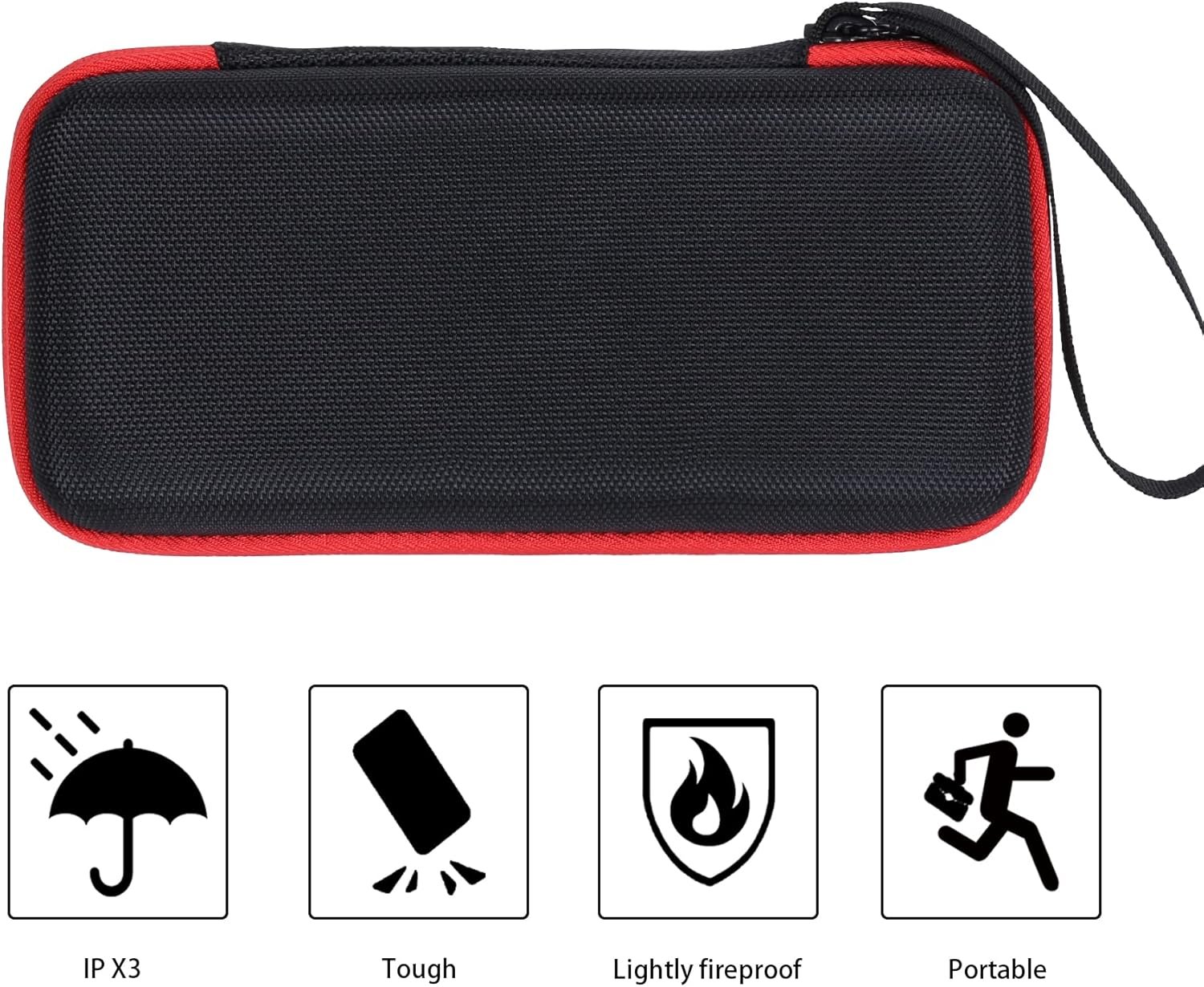 co2CREA Hard Case compatible with TASCAM Portacapture X6 32-bit Float Portable Audio Recorder - Image 8