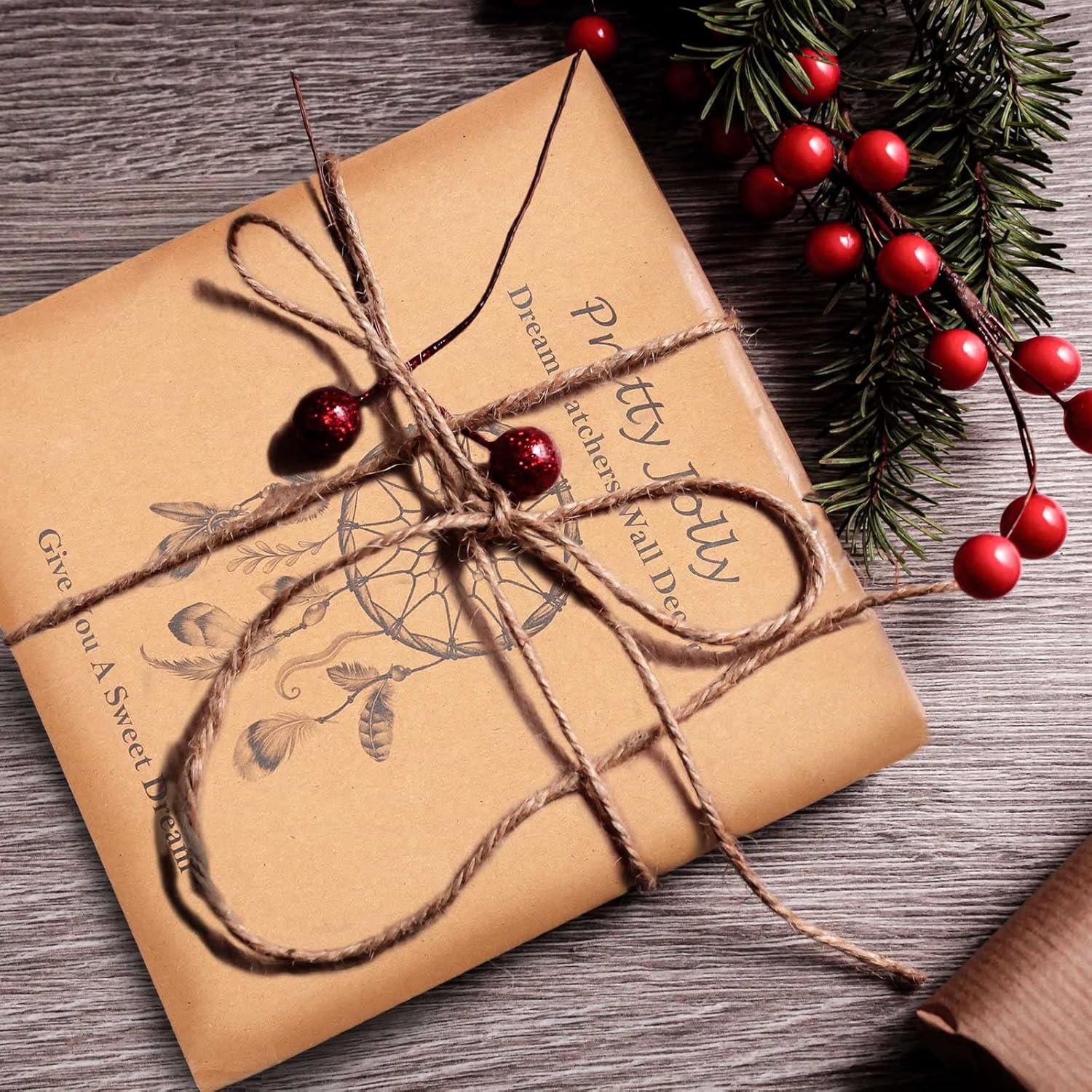 7 Chakras Tree of Life Dream Catcher Wall Decor with Rainbow Healing Crystal Stone Handmade White Feather DreamCatchers Wall Hanging Ornaments for Bedroom Home Decor Blessing Gift Wedding Party-23.6" - Image 7