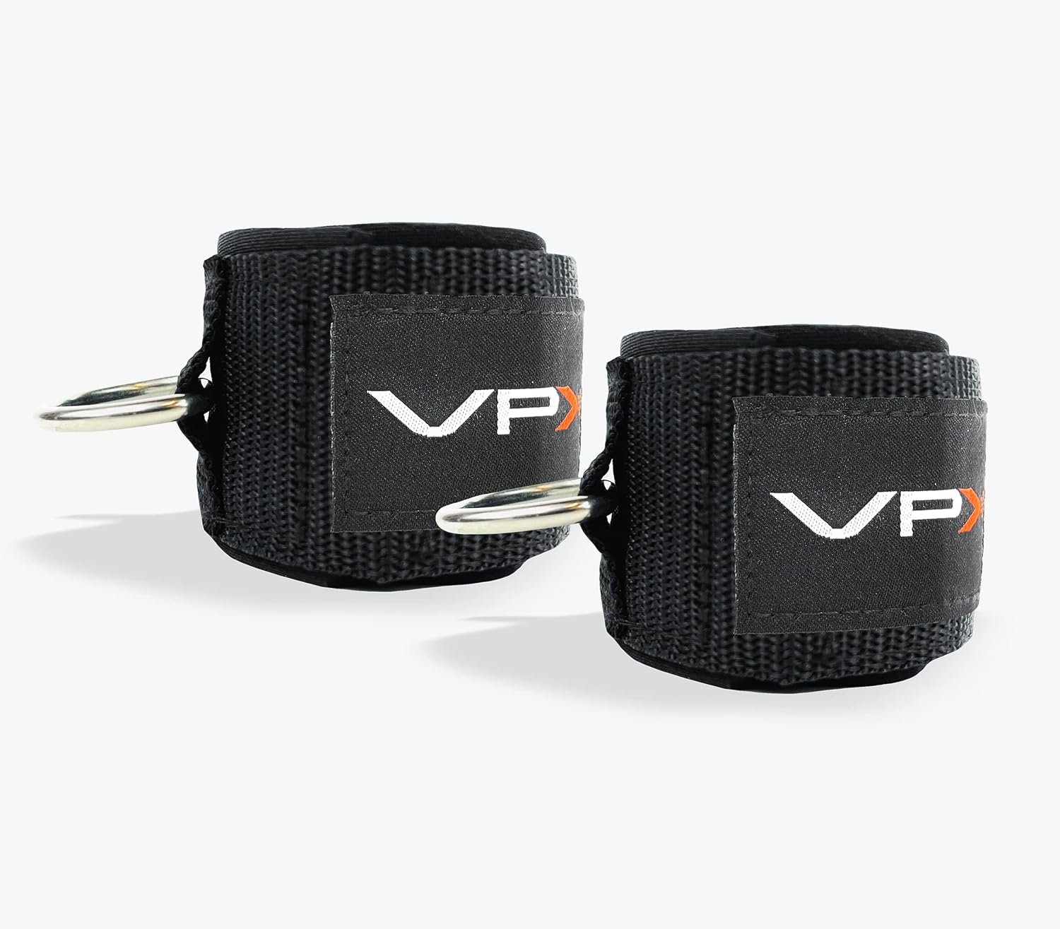 VPX Ankle Wrist Straps For Cable Machines & Resistance Bands | Adjustable Padded Neoprene Heavy Duty Rings | Exercise Cuff Attachment | Home, Gym, Fitness, Hips, Glute, Legs, Arms, Abs, Men, & Women - Image 2