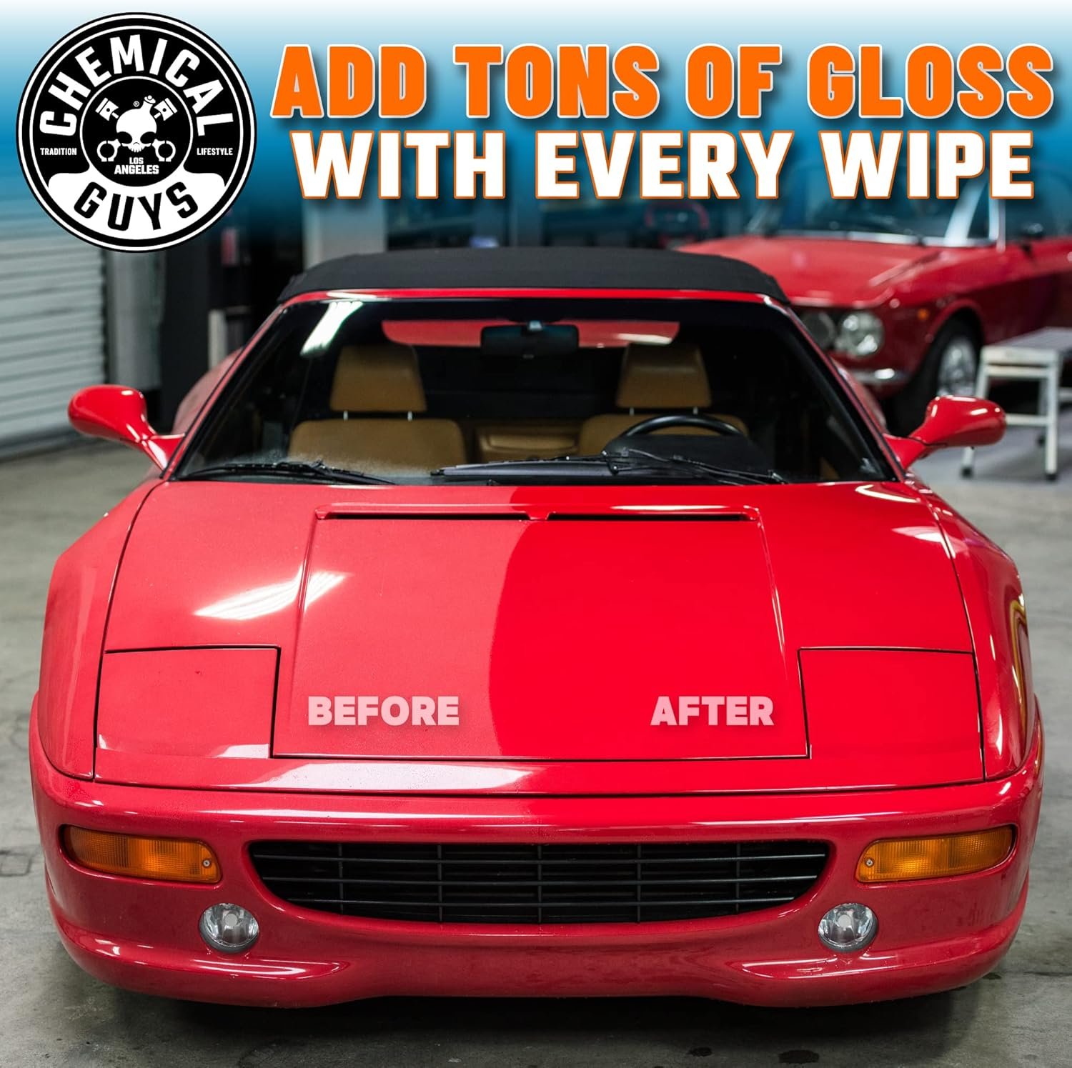 Chemical Guys CWS88864 Rinse-Free Car Wash & Shine Rinseless Soap (Use with Bucket), Safe for Cars, Trucks, SUVs, Motorcycles, RVs & More 64 fl oz (Half Gallon) - Image 10