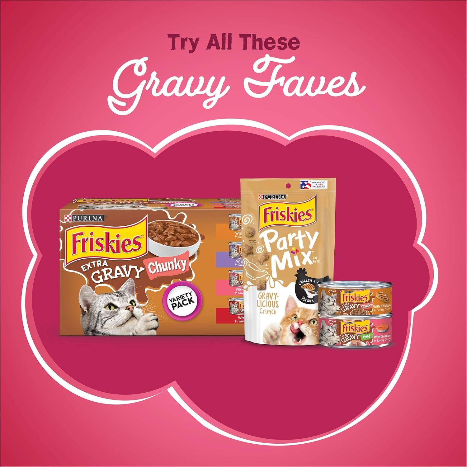 Purina Friskies Dry Cat Food, Gravy Swirlers - 3.15 lb. Bag - Image 8