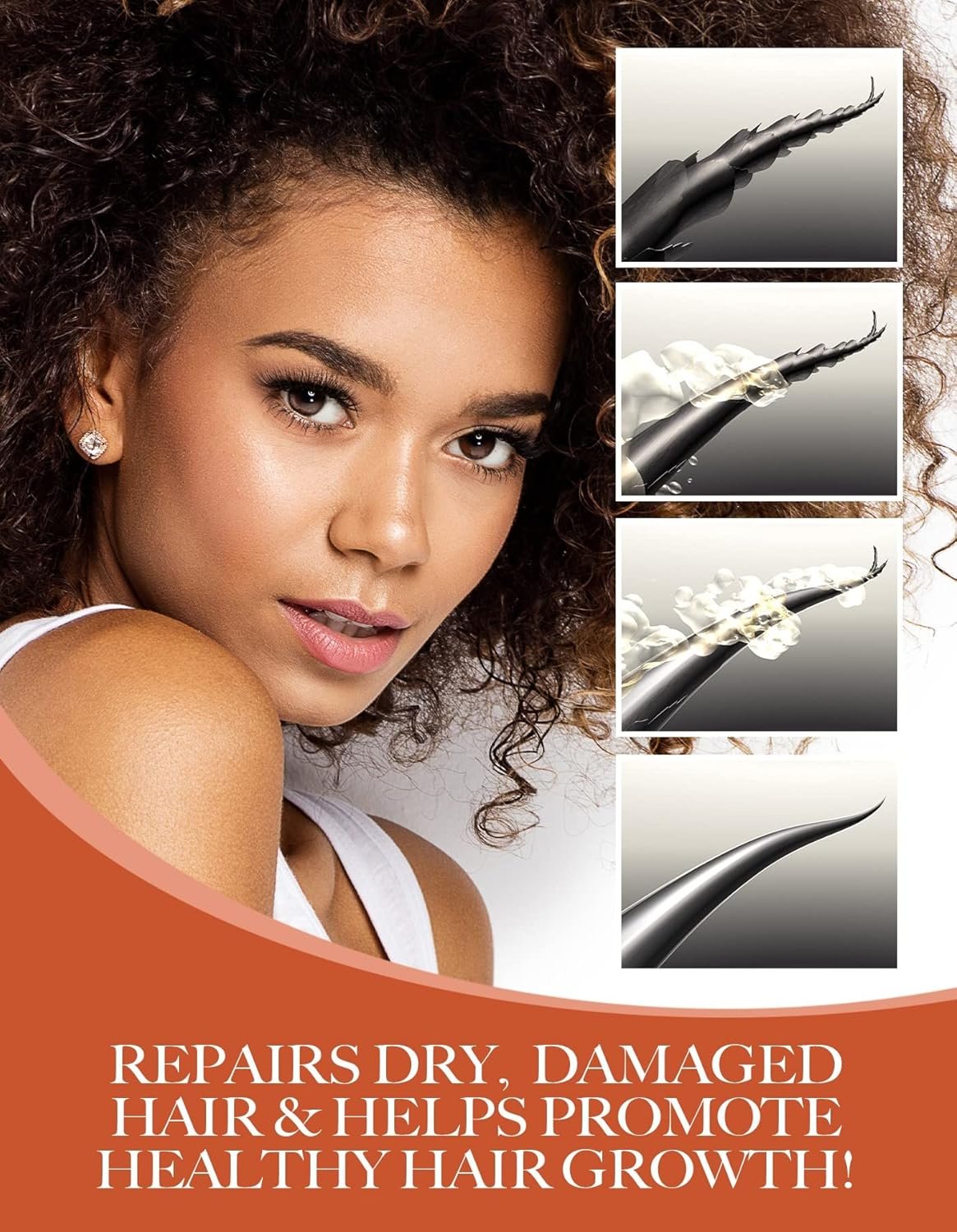 Ethereal Nature 99% Natural Hair Oil Blend Castor 7.10 fl oz - Image 6