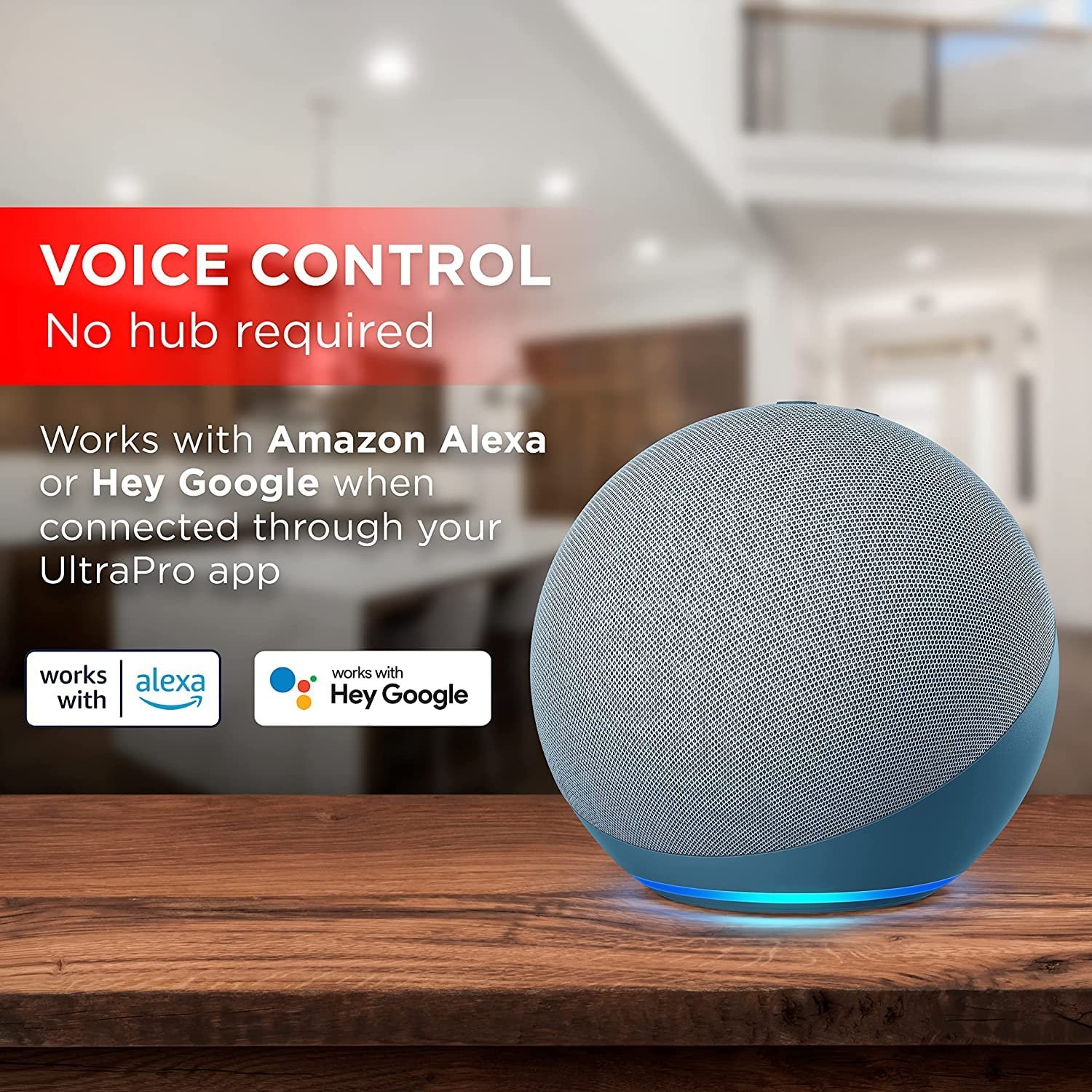 UltraPro Smart Switch, 2.4GHz Wi-Fi Smart Light Switch, QuickFit & SimpleWire, 3 Way Switch, Works with Alexa, Google Assistant, No Hub Needed, UL Certified, Needs Neutral Wire, White, 1 Pack, 51398 - Image 3