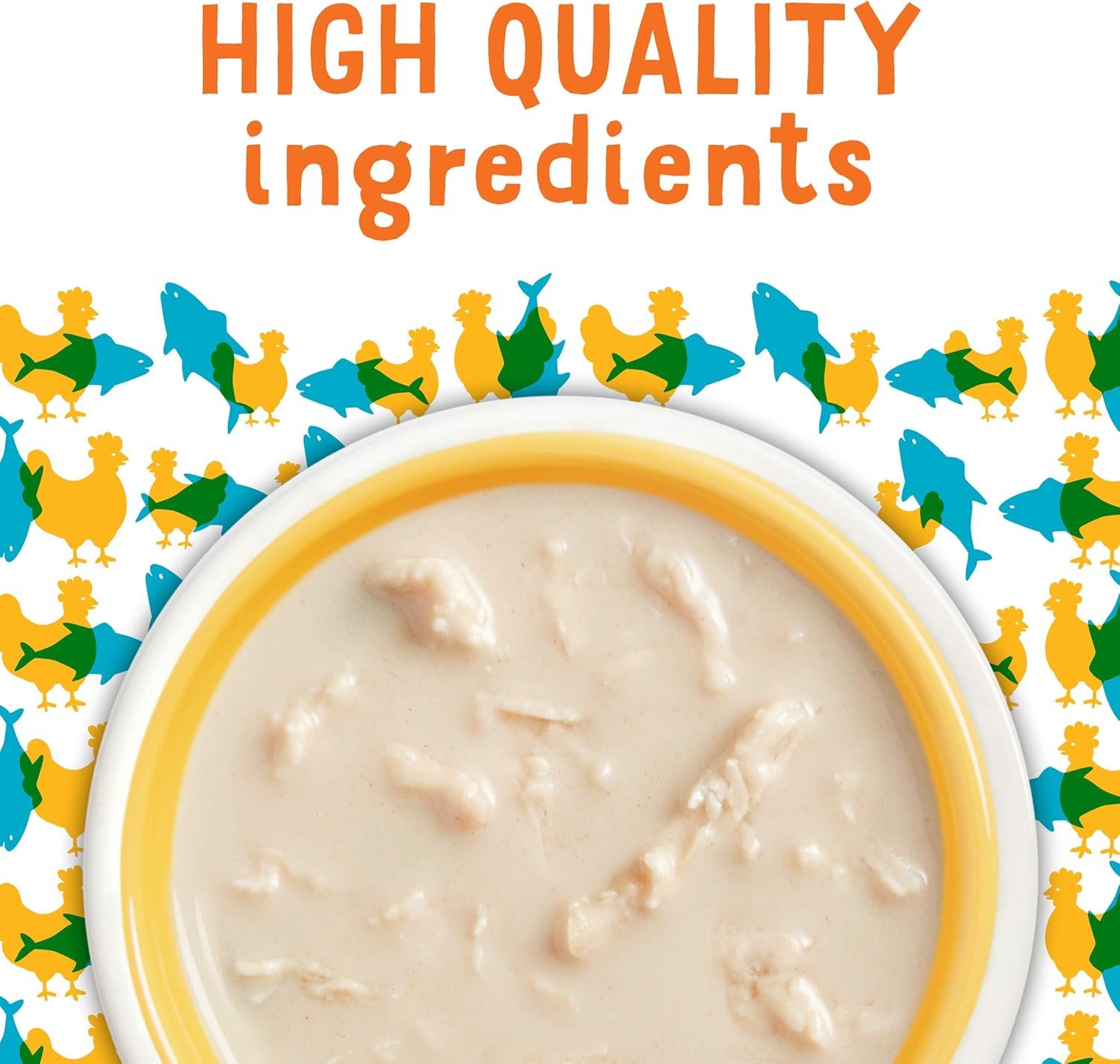 Purina Friskies Natural, Grain Free Wet Cat Food Lickable Cat Treats, Lil' Soups Flaked Chicken - (Pack of 8) 1.2 oz. Tubs - Image 8