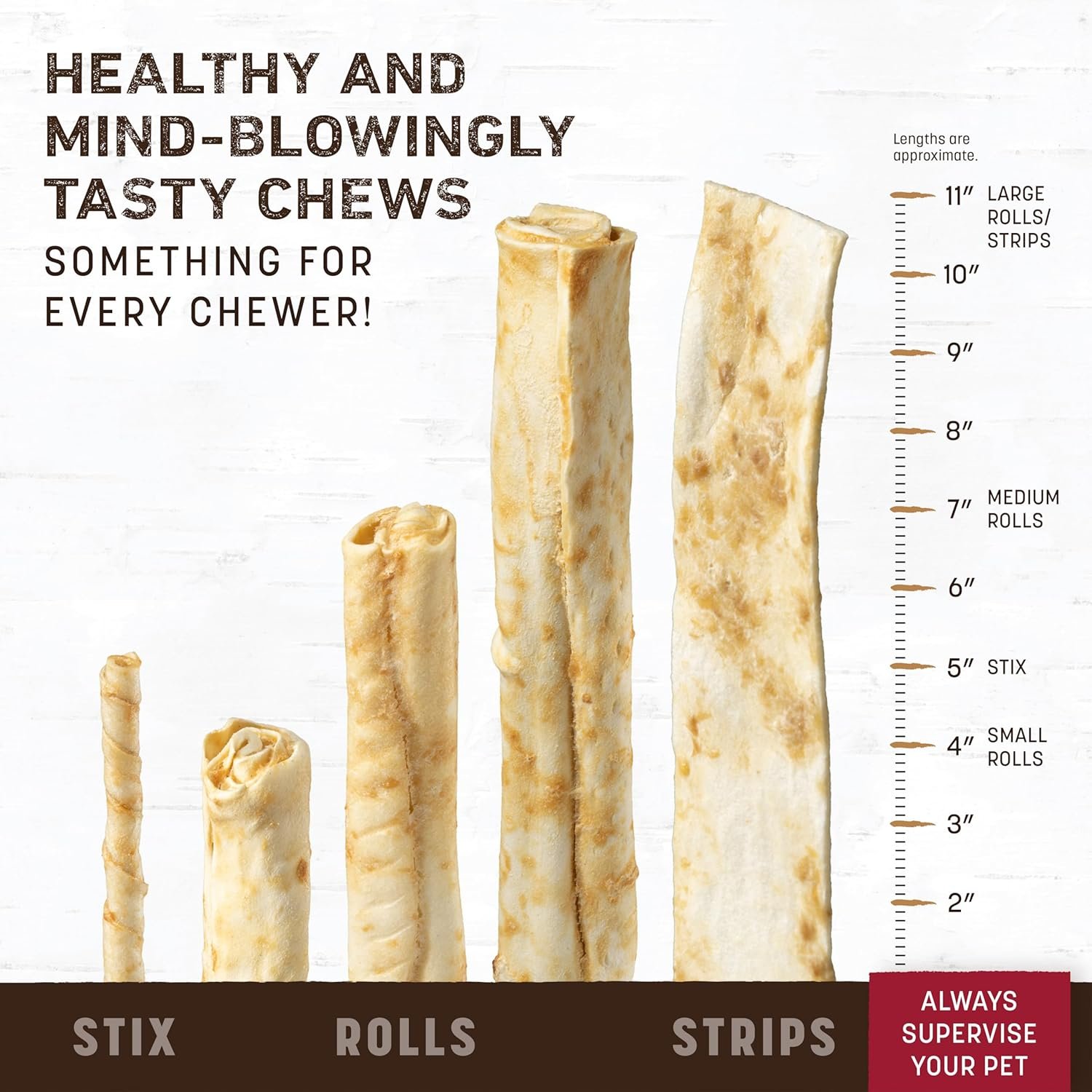 Earth Animal No Hide Small Long Lasting Dog Chew Rolls, Beef, 2 Count Pack of 1 - Image 9