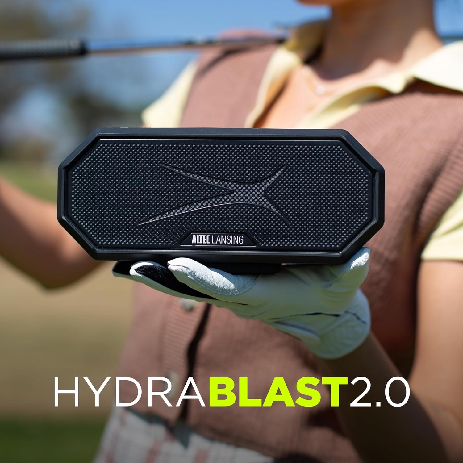 Altec Lansing Loud Portable Speakers Bluetooth Wireless Waterproof - MultiColor LED, 20 Hour Playtime, Mount Included | HydraBLAST 2.0 Magnetic Bluetooth Speaker for Travel, Home and Outdoor Adventure - Image 8