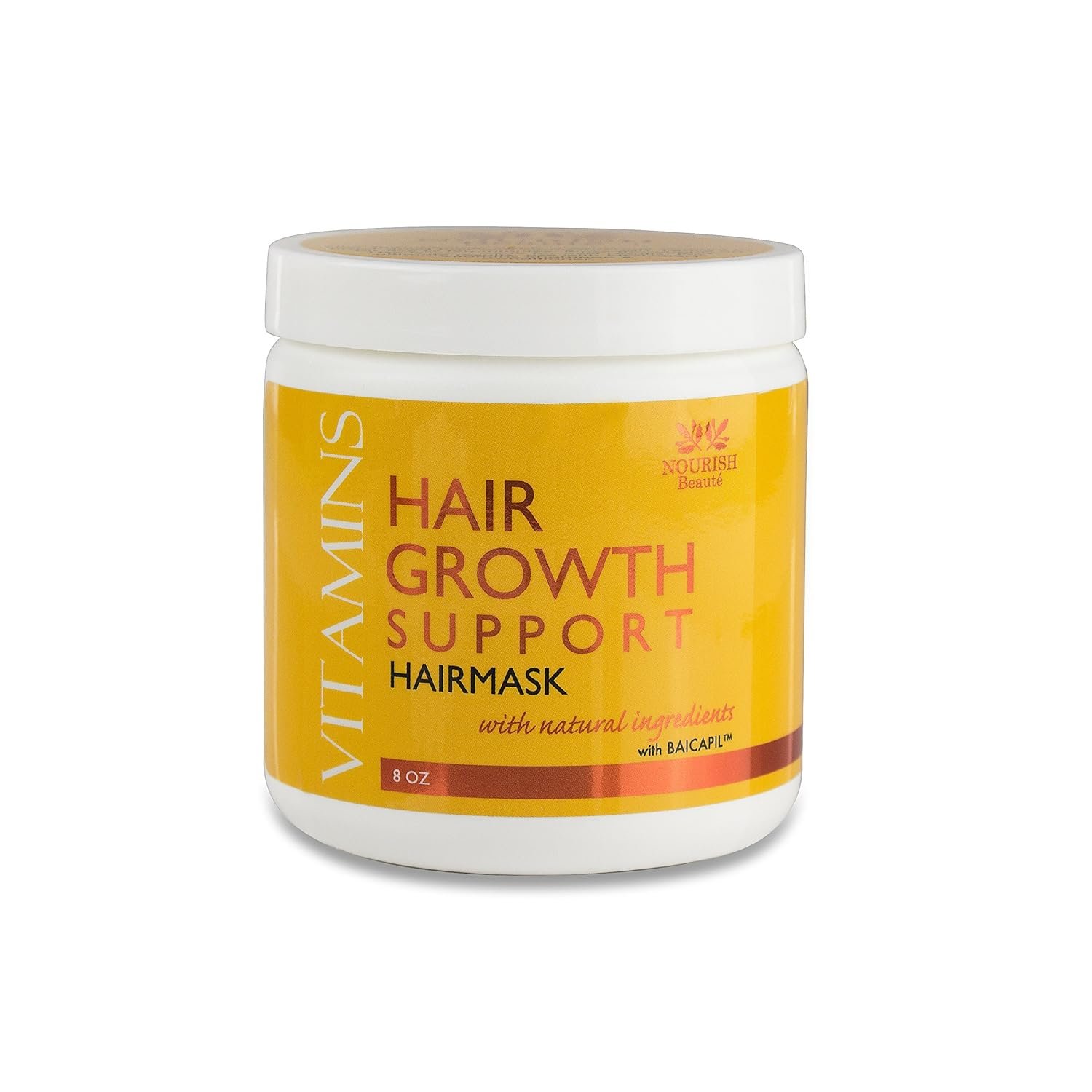 Nourish Beaute Vitamins Hair Mask for Hair Loss and Deep Conditioning to Promote Hydration and Regrowth on Dry Damaged Hair for Men and Women, 8 Oz - Image 3
