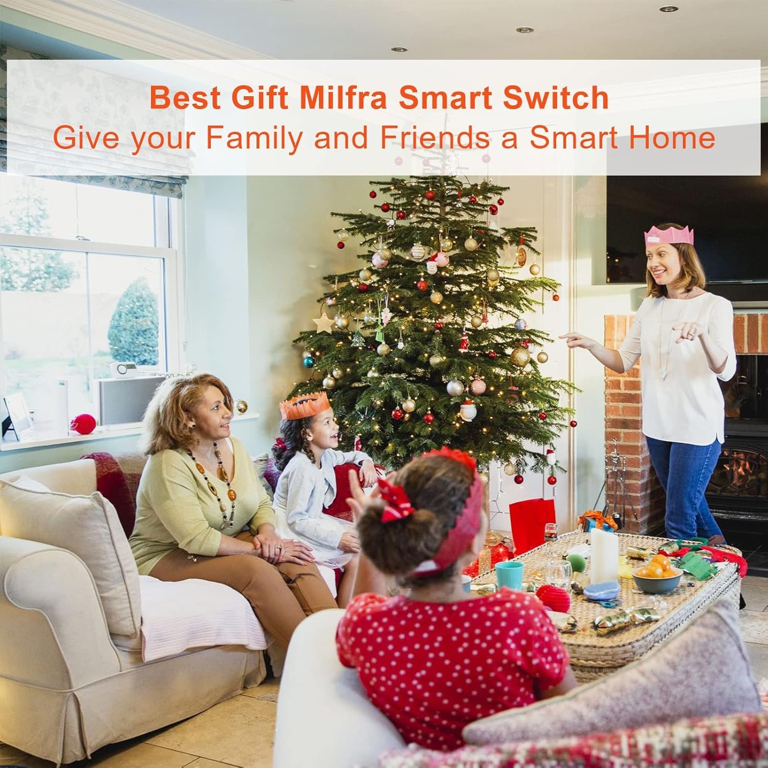Smart Switch 3Gang Smart Light Switch 3 Gang Milfra 2.4Ghz in-Wall Smart Switch Alexa WiFi Switch Work with Alexa Google Assistant,Need Neutral Wire,Single-Pole Only - Image 9
