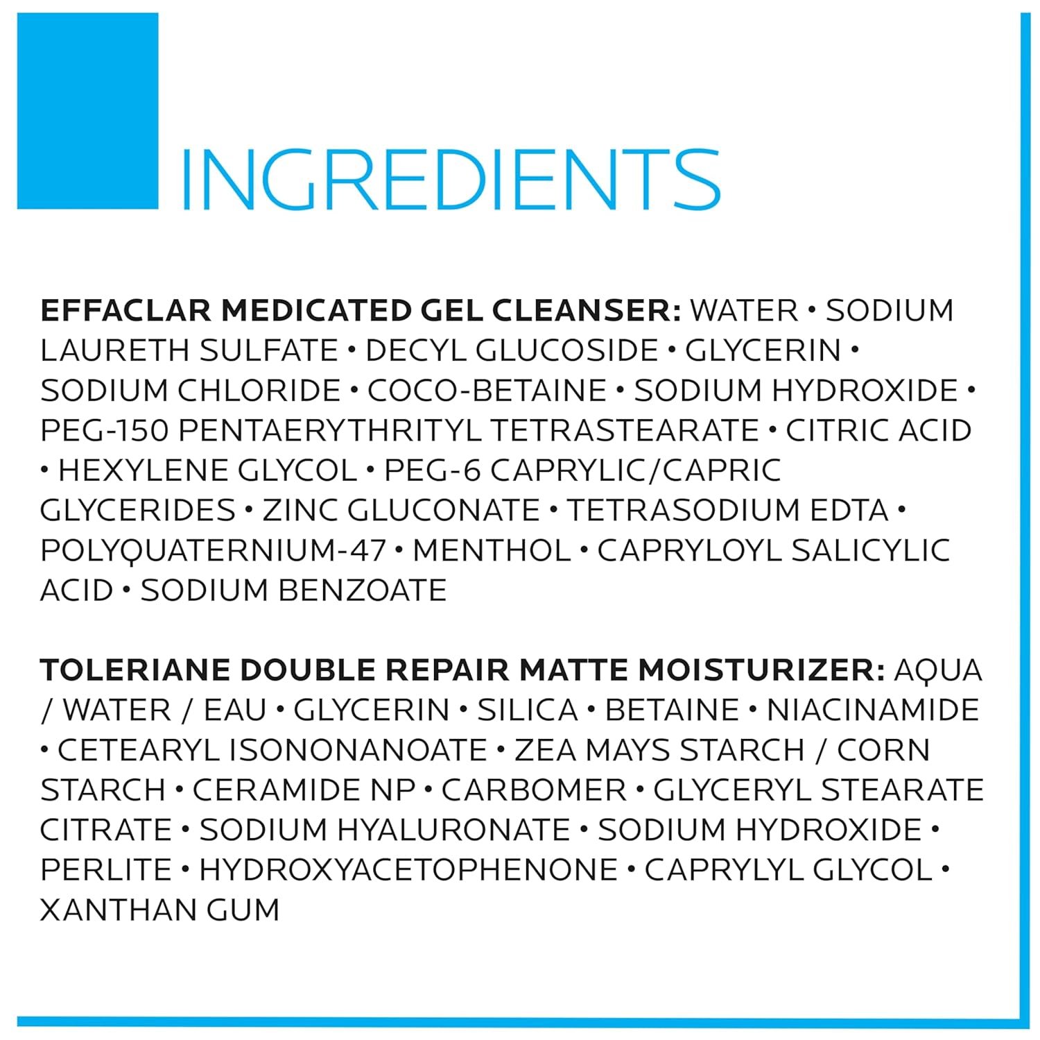 La Roche-Posay Toleriane Double Repair Matte Daily Face Moisturizer, For Oily Skin with Ceramide and Niacinamide for All Skin Tones, Oil Free, Non-Comedogenic - Image 8