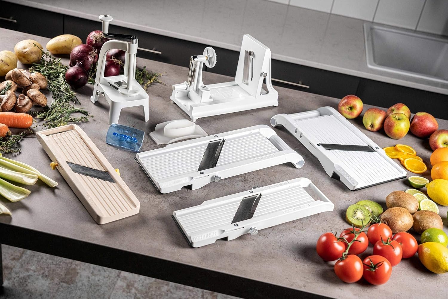Benriner BR1 VEGETABLE SLICER, One Size, Off-White - Image 7