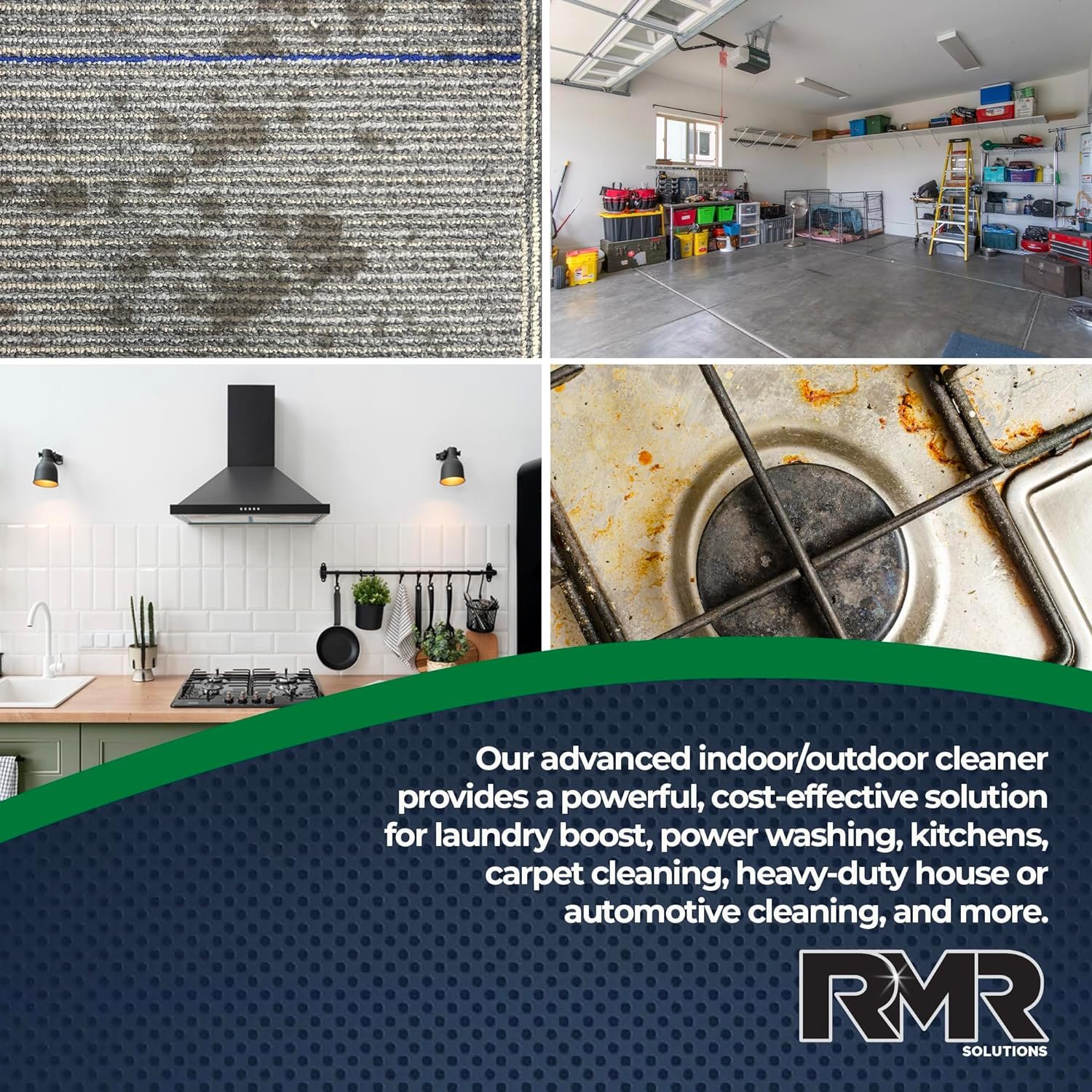 RMR Degreaser and Cleaner - Ready to Use Indoor/Outdoor Formula Works on Contact, For Heavy-Duty Cooking Surfaces, Indoor, Outdoor, Automotive, and Equipment Cleaning, 30 Fluid Ounce - Image 8