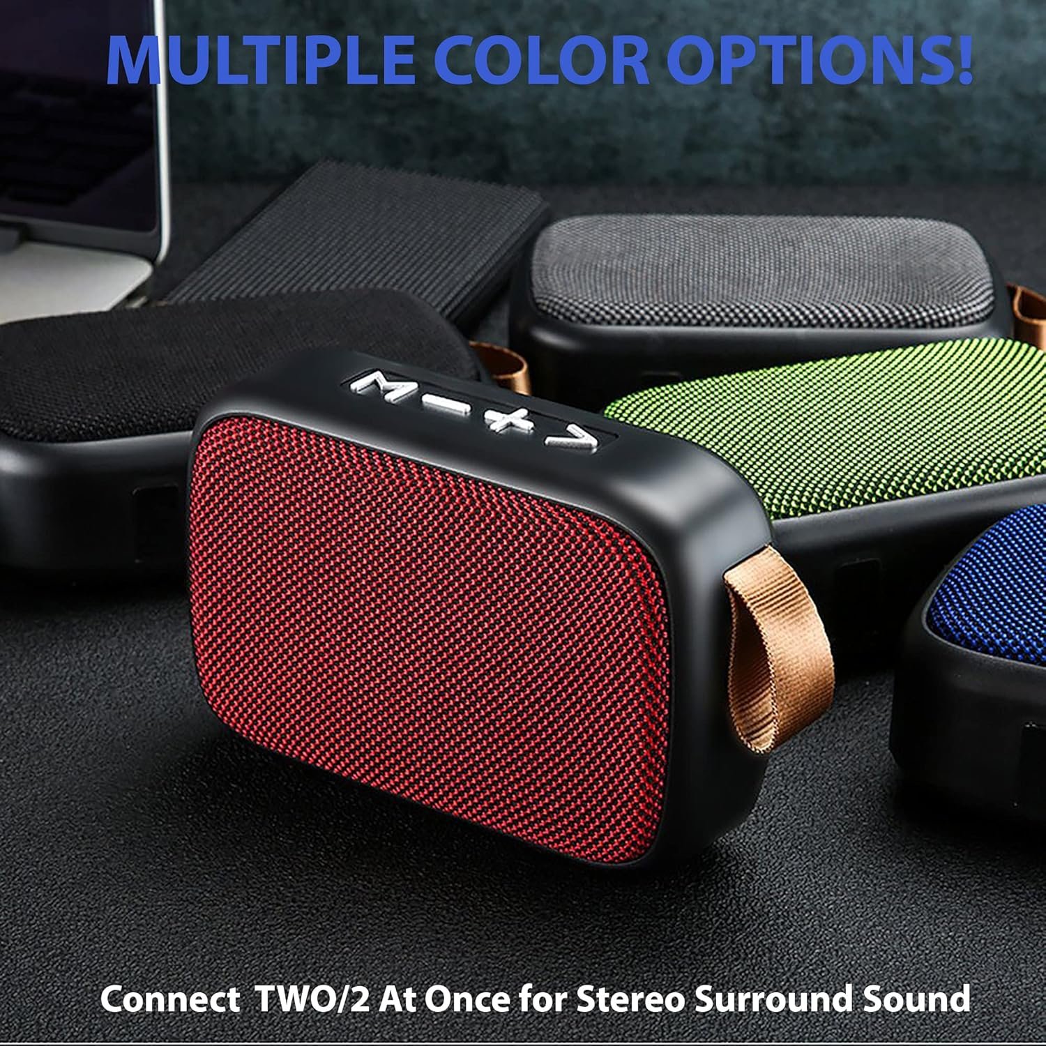 Speaker Compatible with Your JBL Micro Fabric Design 3W Playtime 6H Indoor, Outdoor Travel (Green) - Image 5