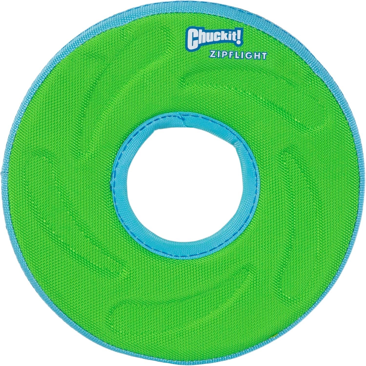 ChuckIt! Zipflight Flyer Dog Frisbee & Dog Toy that Floats; Gentle On Dog's Teeth and Gums; Medium - Image 2